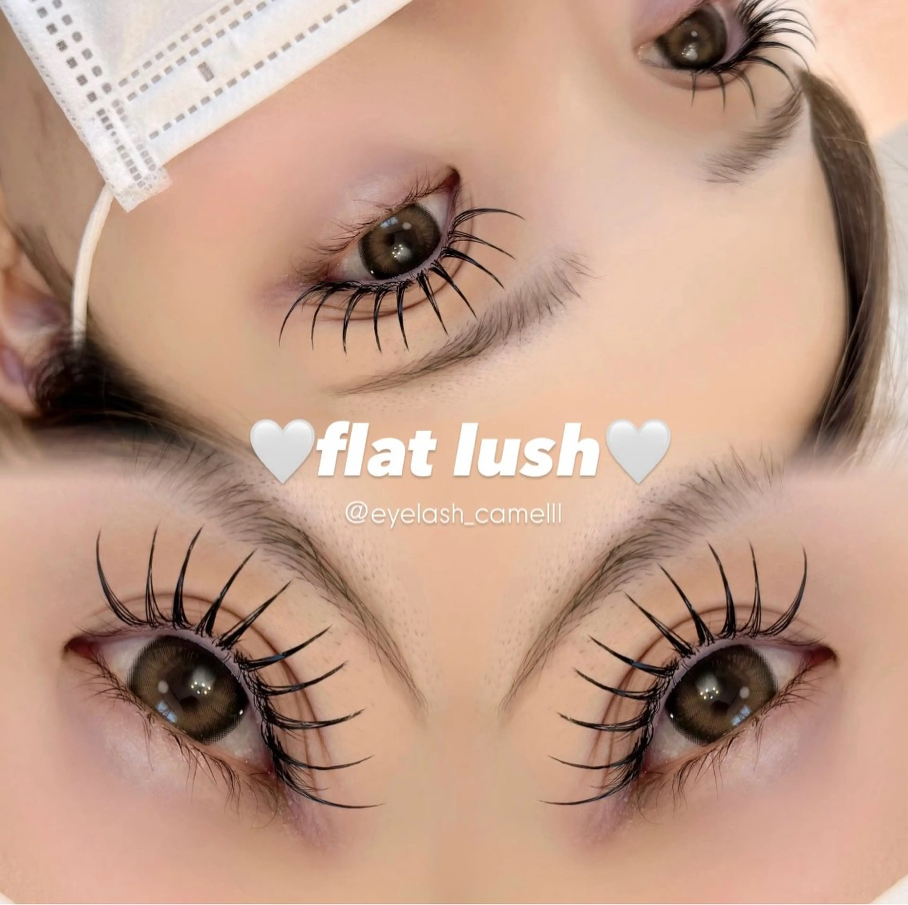 マツエク・マツパ マツエク 【那覇/束感まつ毛】 ｷｬﾒﾙのマツエク・マツパデザイン