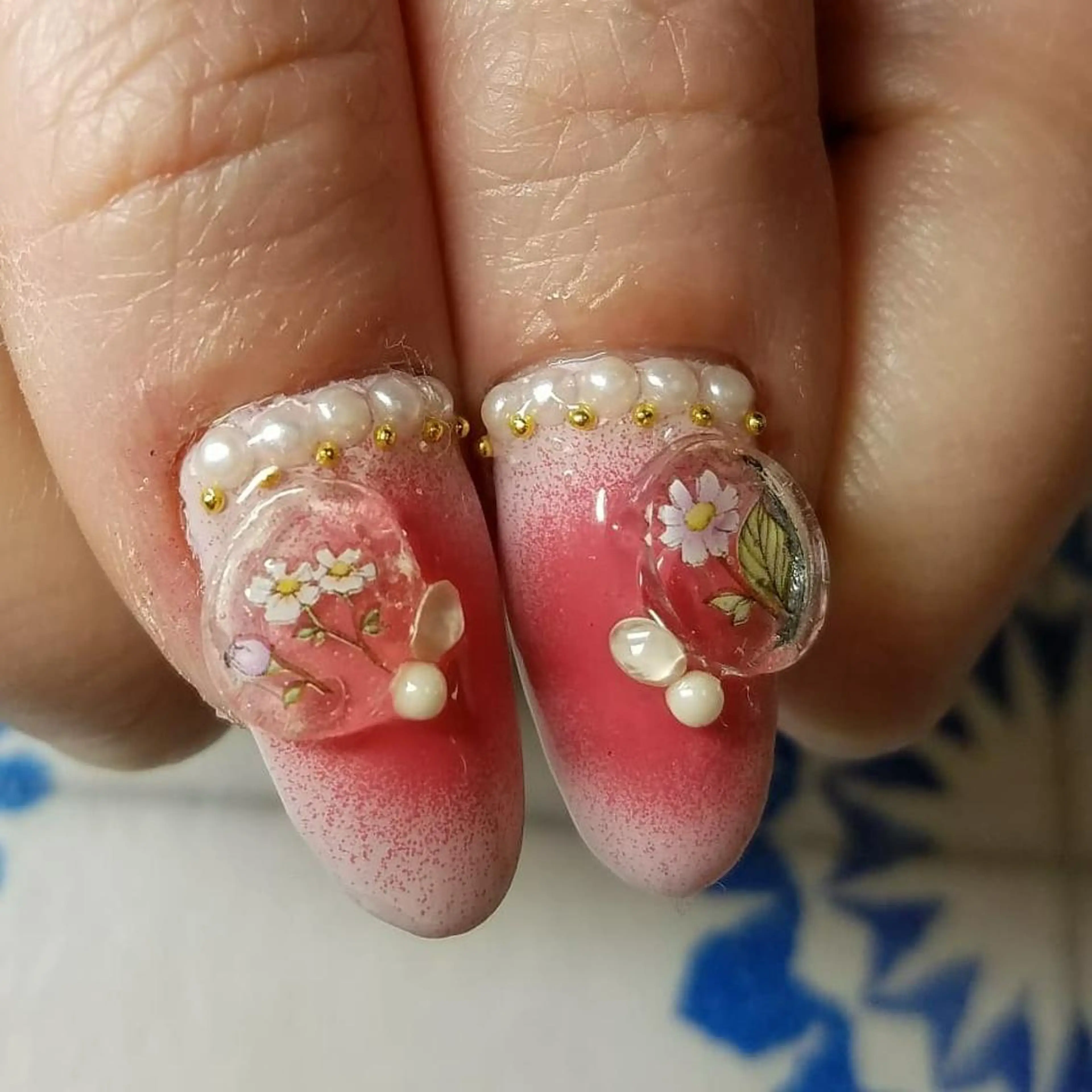 ネイル 春ネイル nail yu-joy所属・yuu -joynailのネイルデザイン