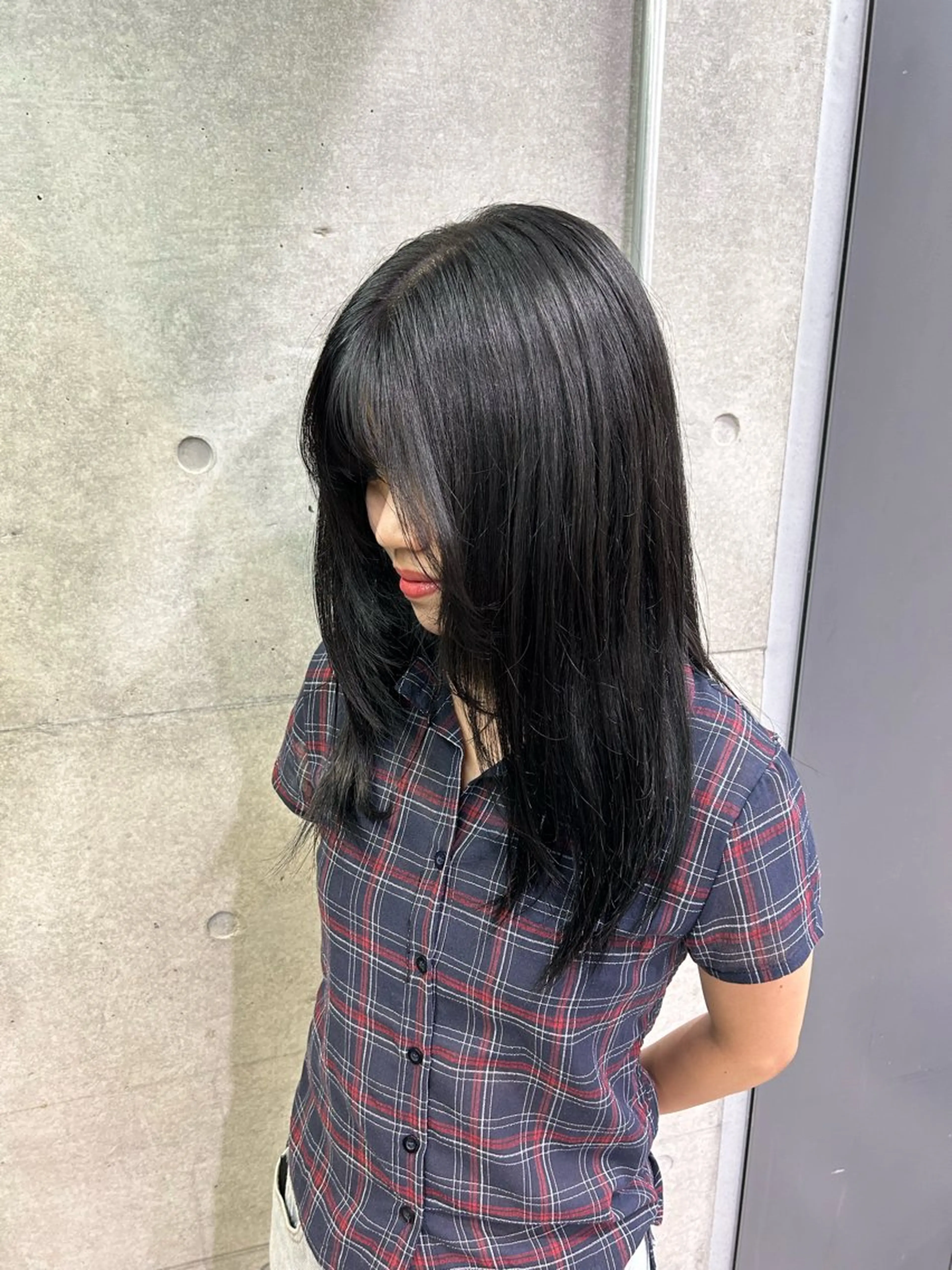 ミディアム カラー ヘアカラー トリートメント レイヤー/ブロンド 透明感カラー/ヒロトのヘアスタイル