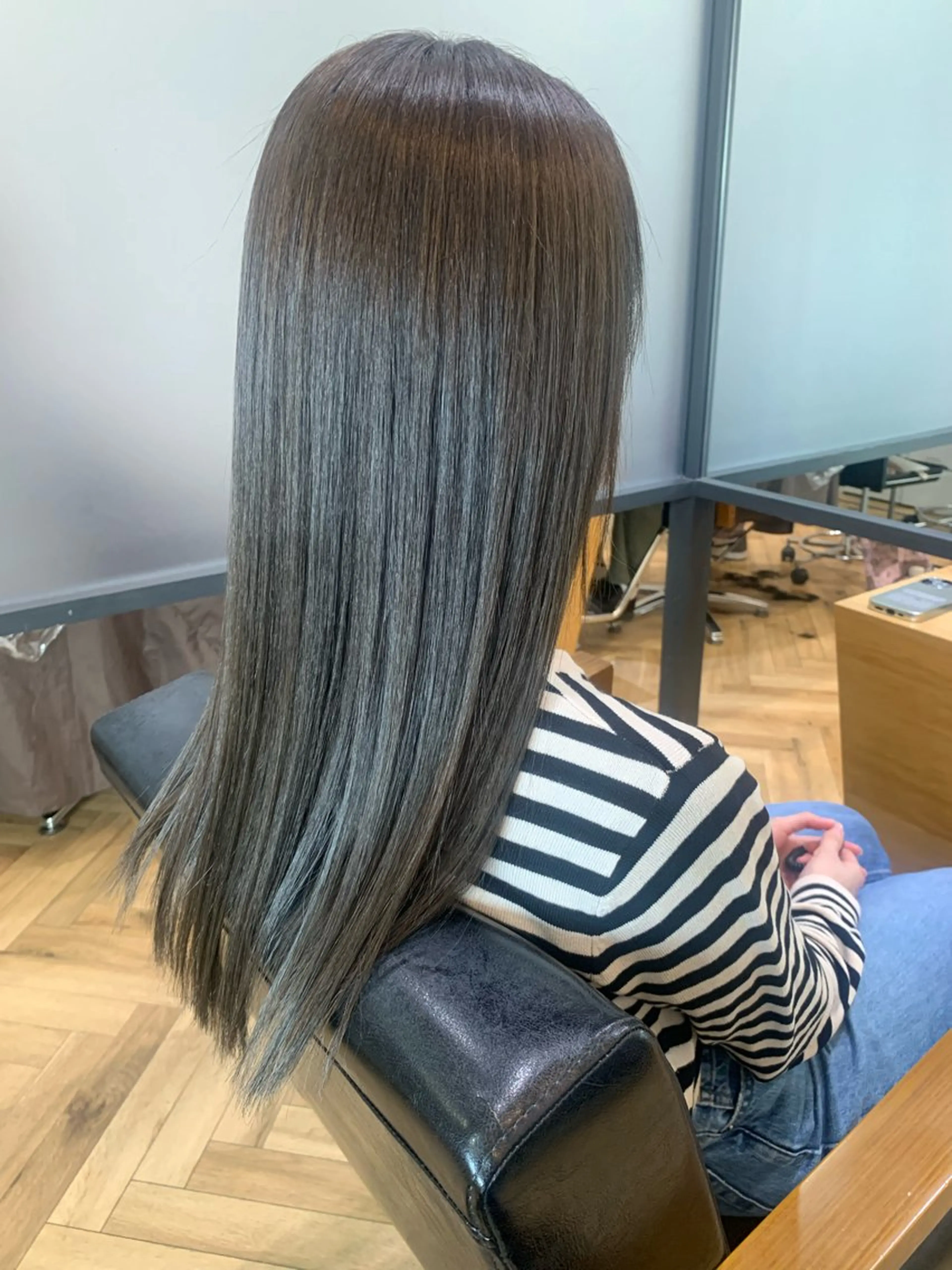 ロング くせ毛 髪質改善 カット ヘアカラー 大人ヘア✨髪質改善 ✨ショート＊今泉のヘアスタイル