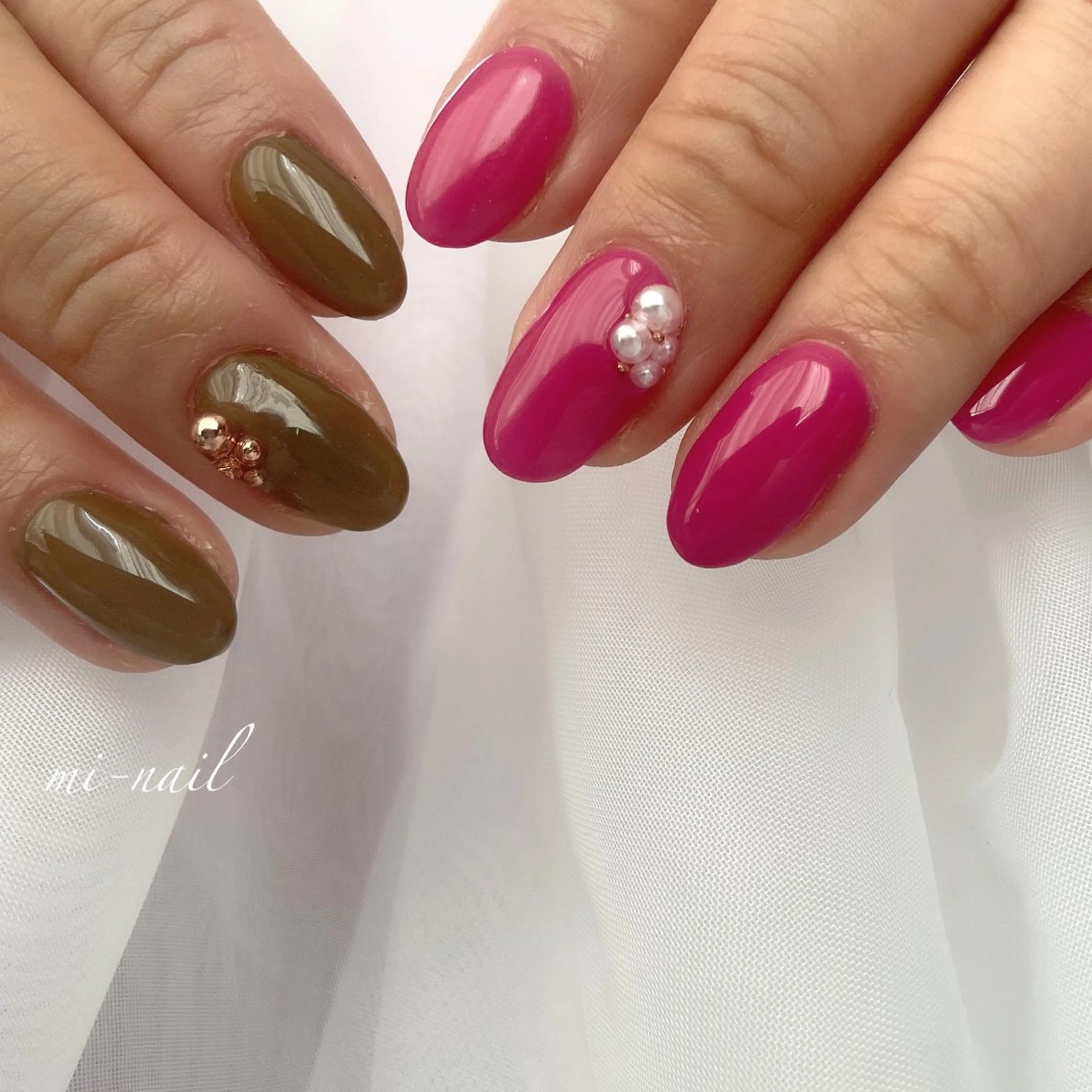 ネイル ハンドネイル ..mi_nail..所属・..mi-nail ..のネイルデザイン
