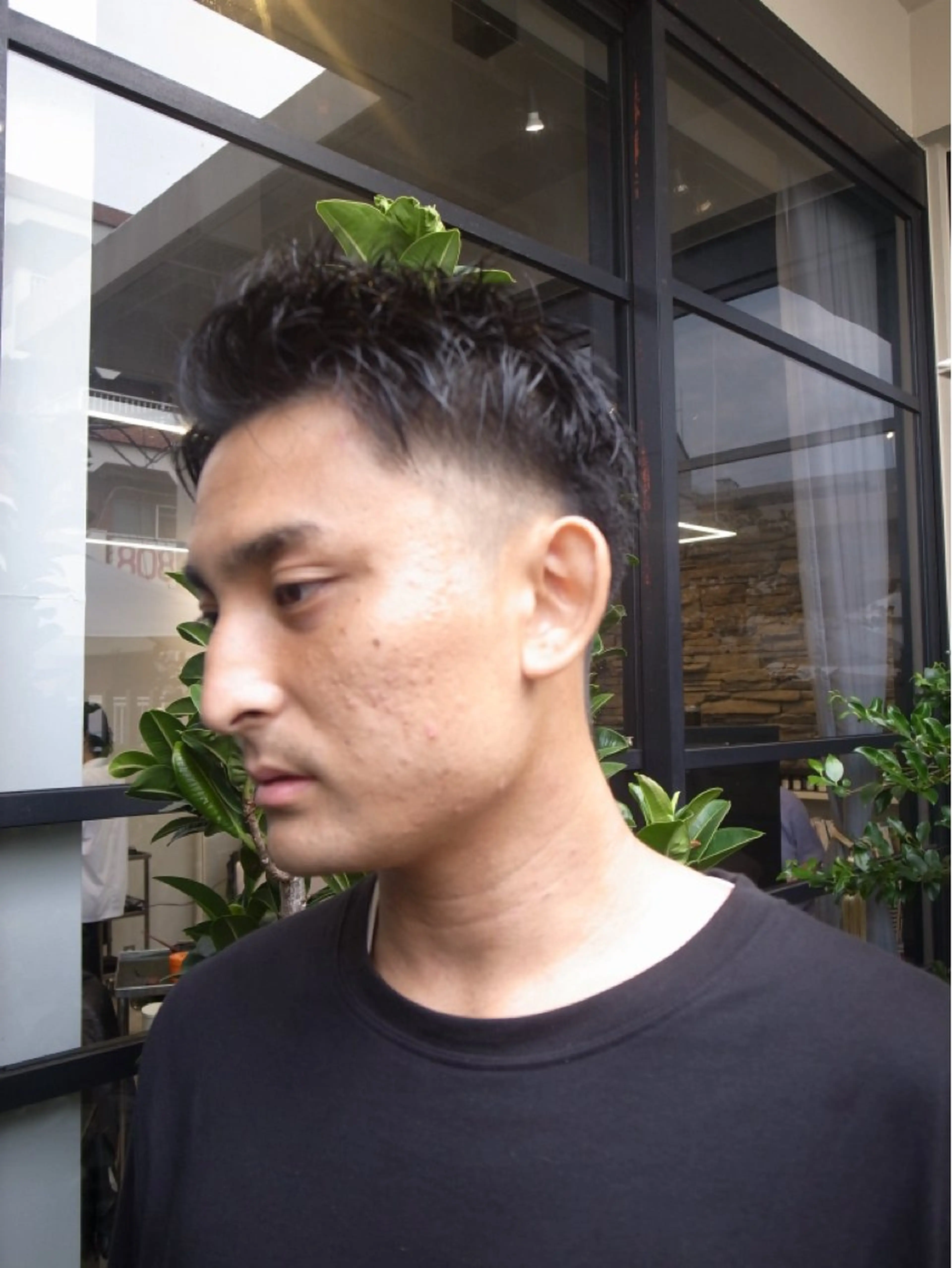 メンズ ボブ ロングモデル shoのヘアスタイル