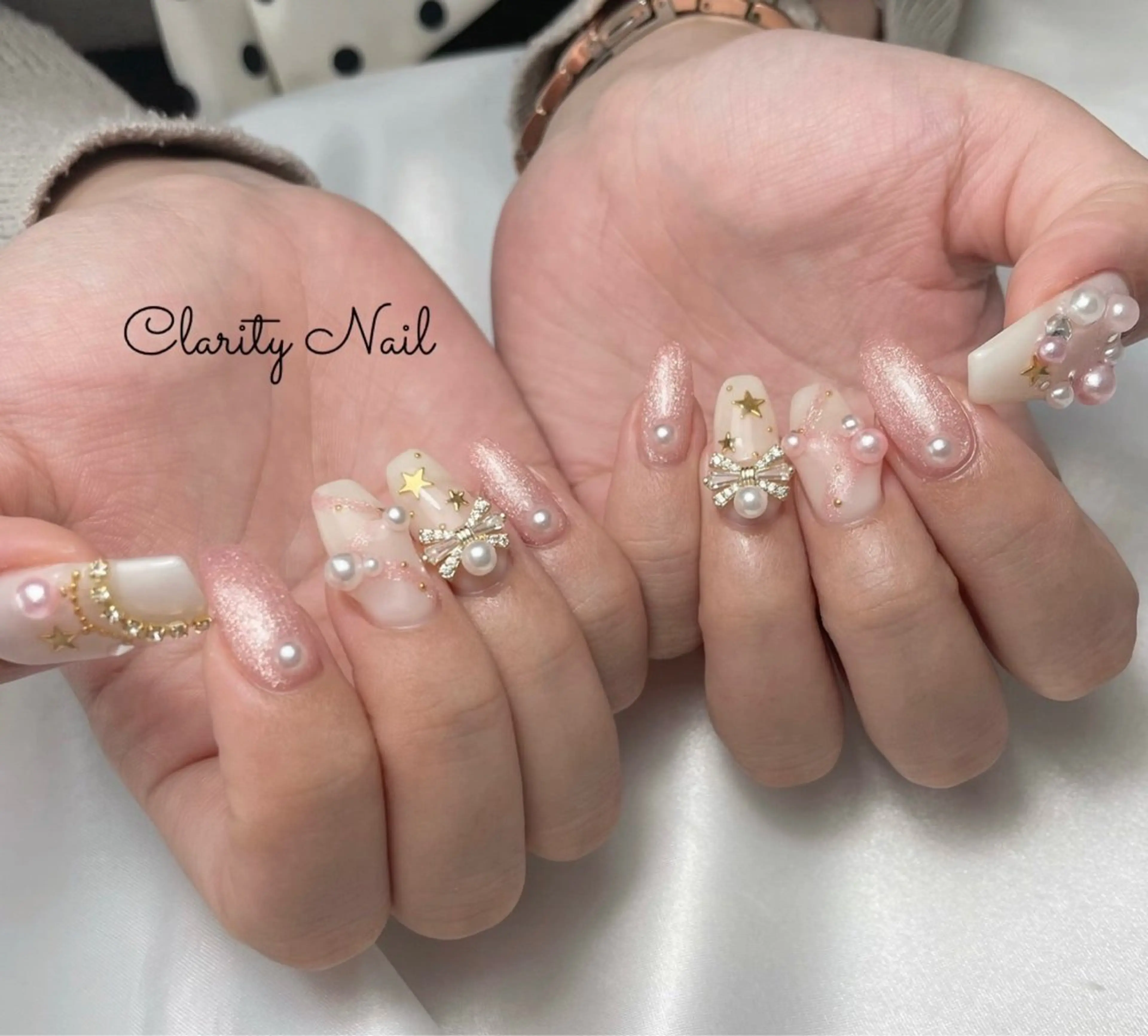 ネイル アートネイル 持ち込み ハンドネイル Clarity Nailのネイルデザイン