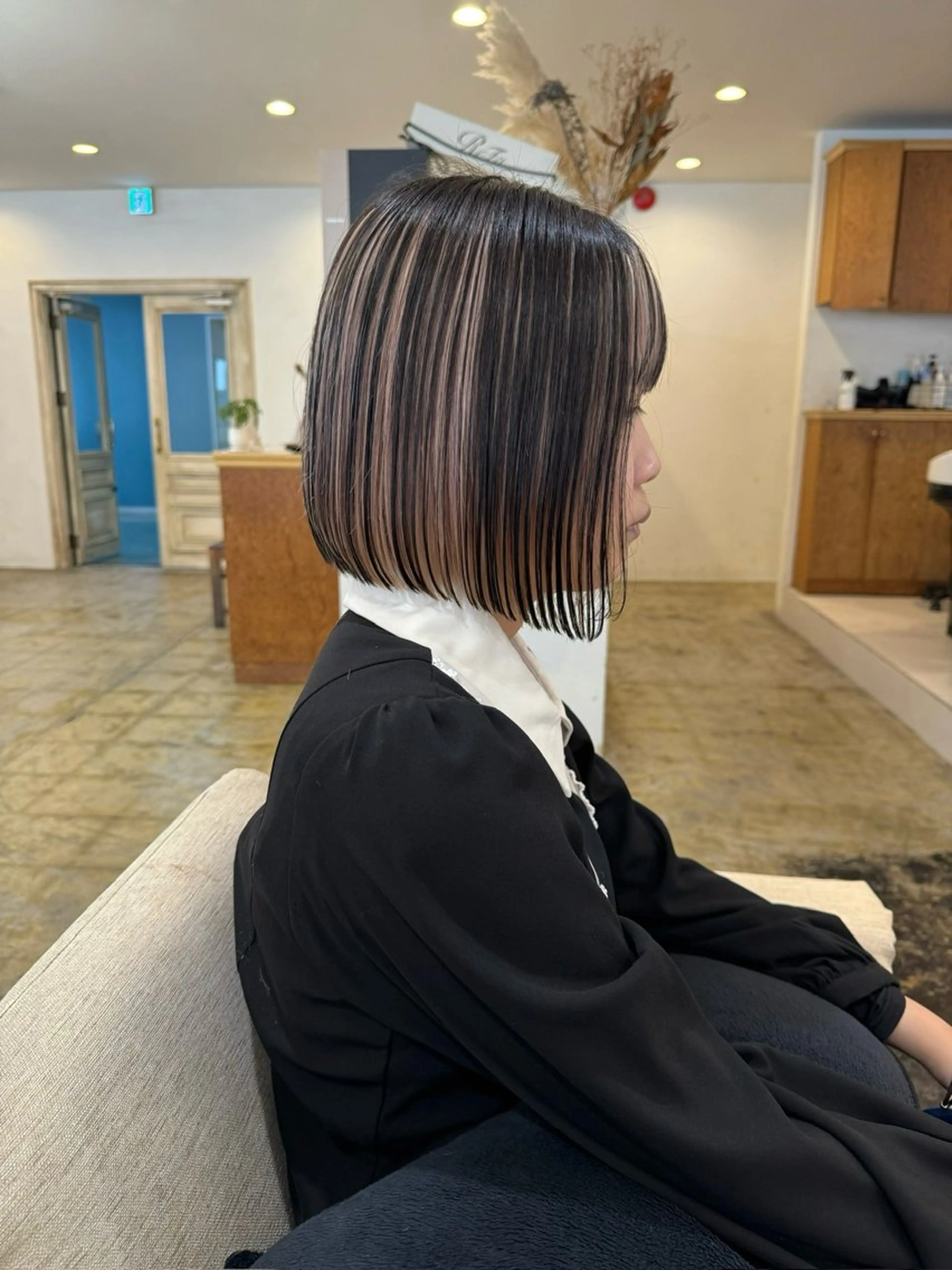 ショート 梅田／ボブカット ／サイバアサトのヘアスタイル