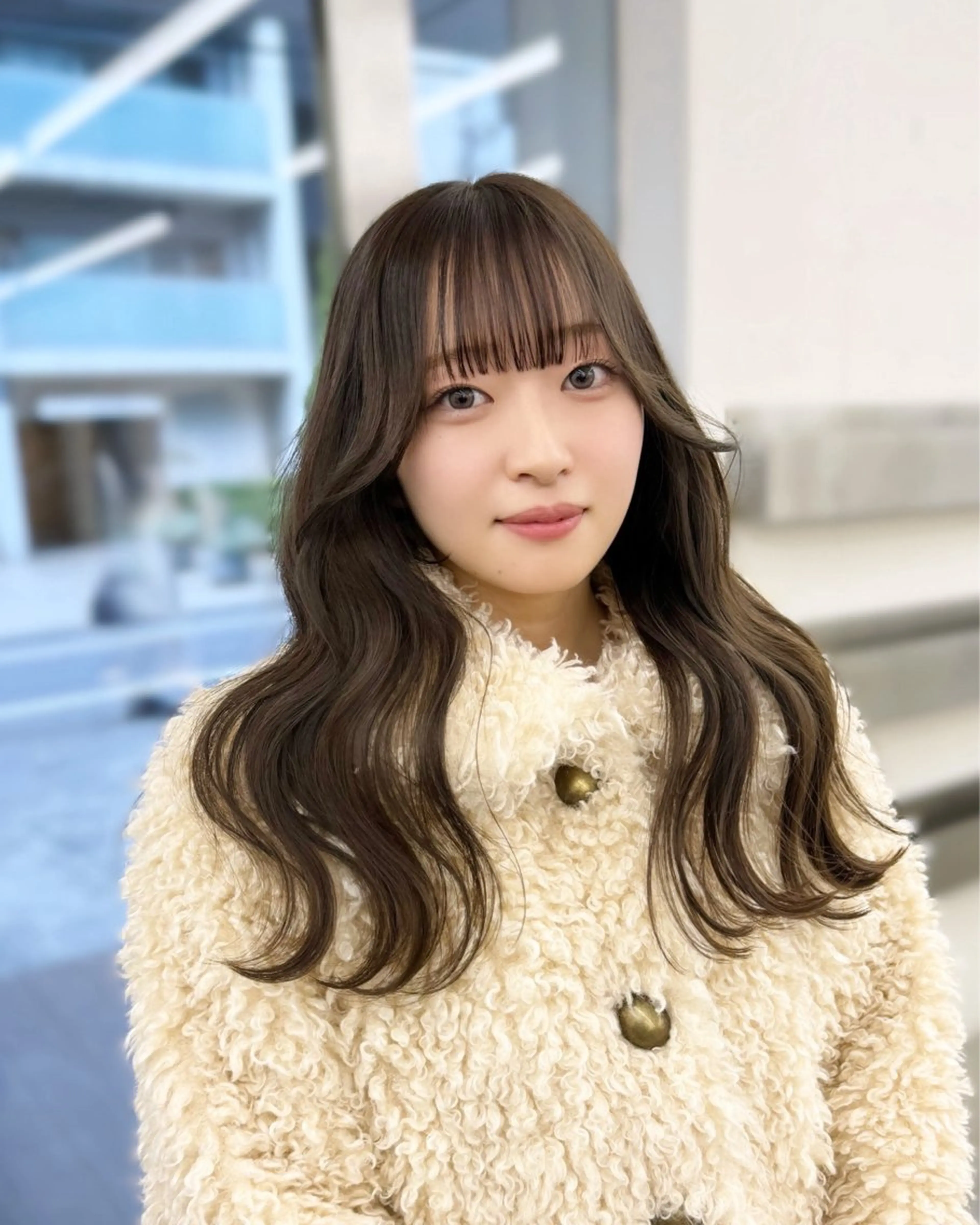 ロング カラー カット ヘアカラー トリートメント 🦋韓国系指名No1 店長/圓山 祐也🦋のヘアスタイル