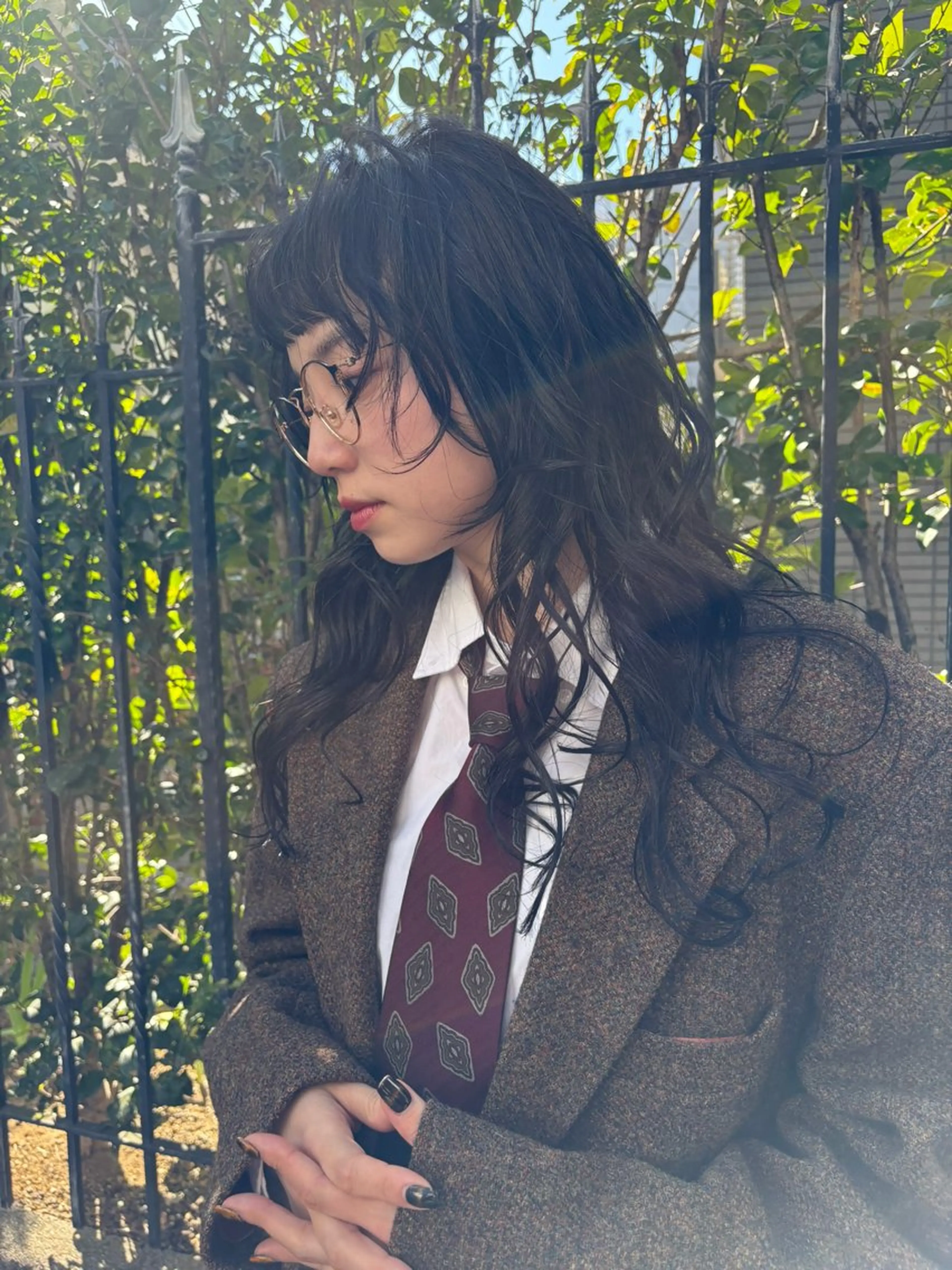 ロング パーマ ボブ ウルフカット スパイラルパーマ 【お洒落パーマ】 Elme　肥塚康汰郎のヘアスタイル