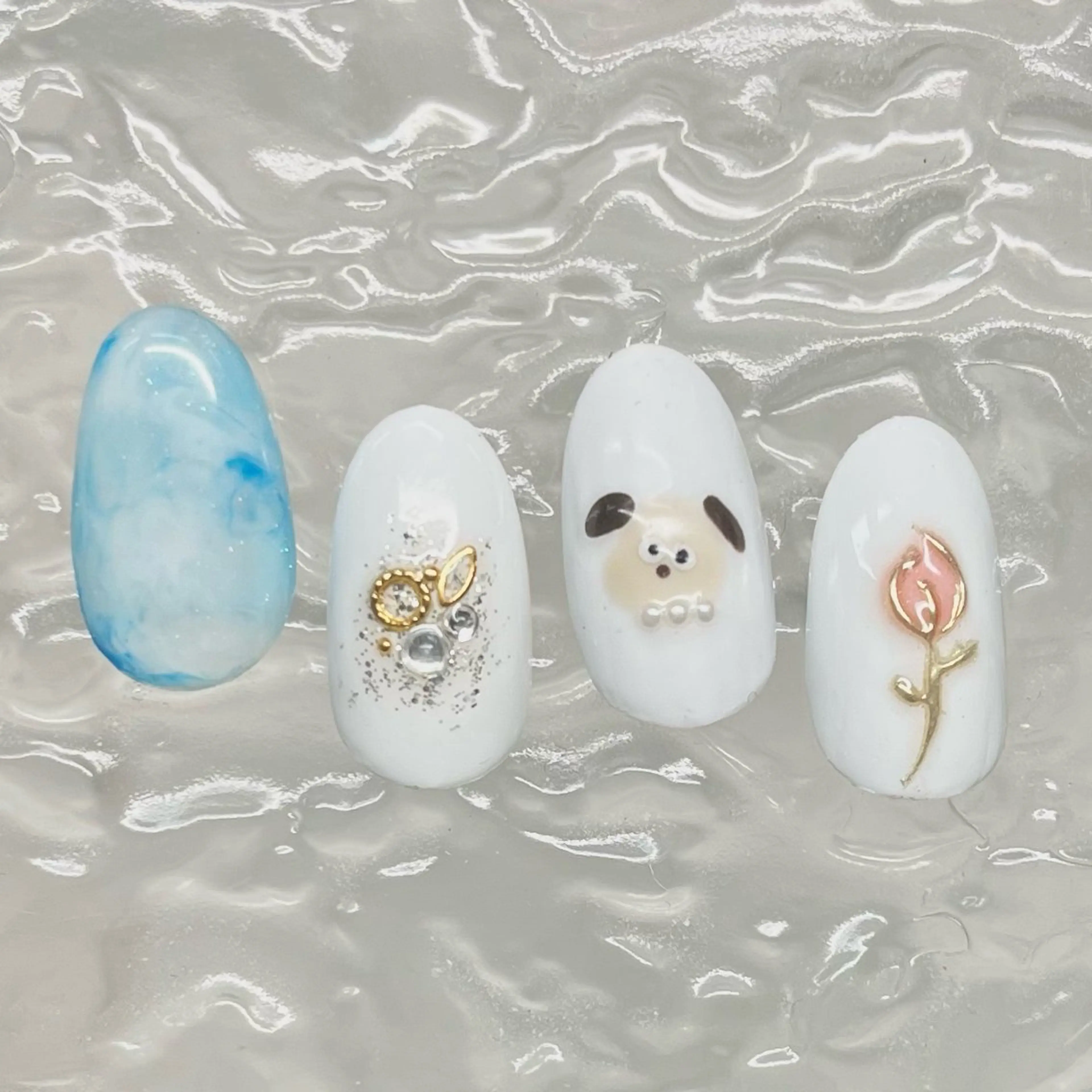 ネイル アートネイル フットネイル フレンチネイル ジェルネイル グラデーション ハンドネイル Bianca市ヶ谷店 Aiuraのネイルデザイン