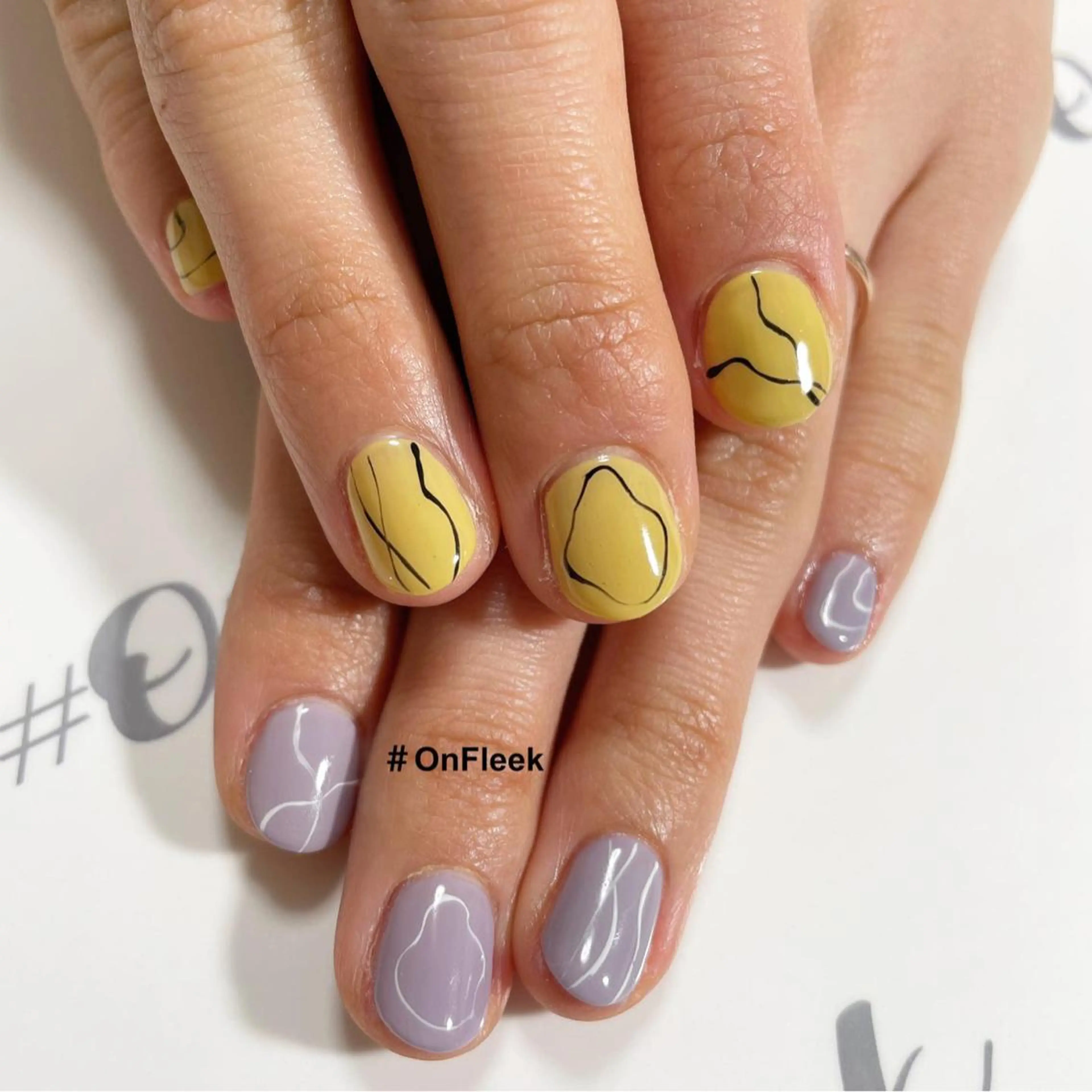 ネイル ハンドネイル NailSalon ＃OnFleekのネイルデザイン