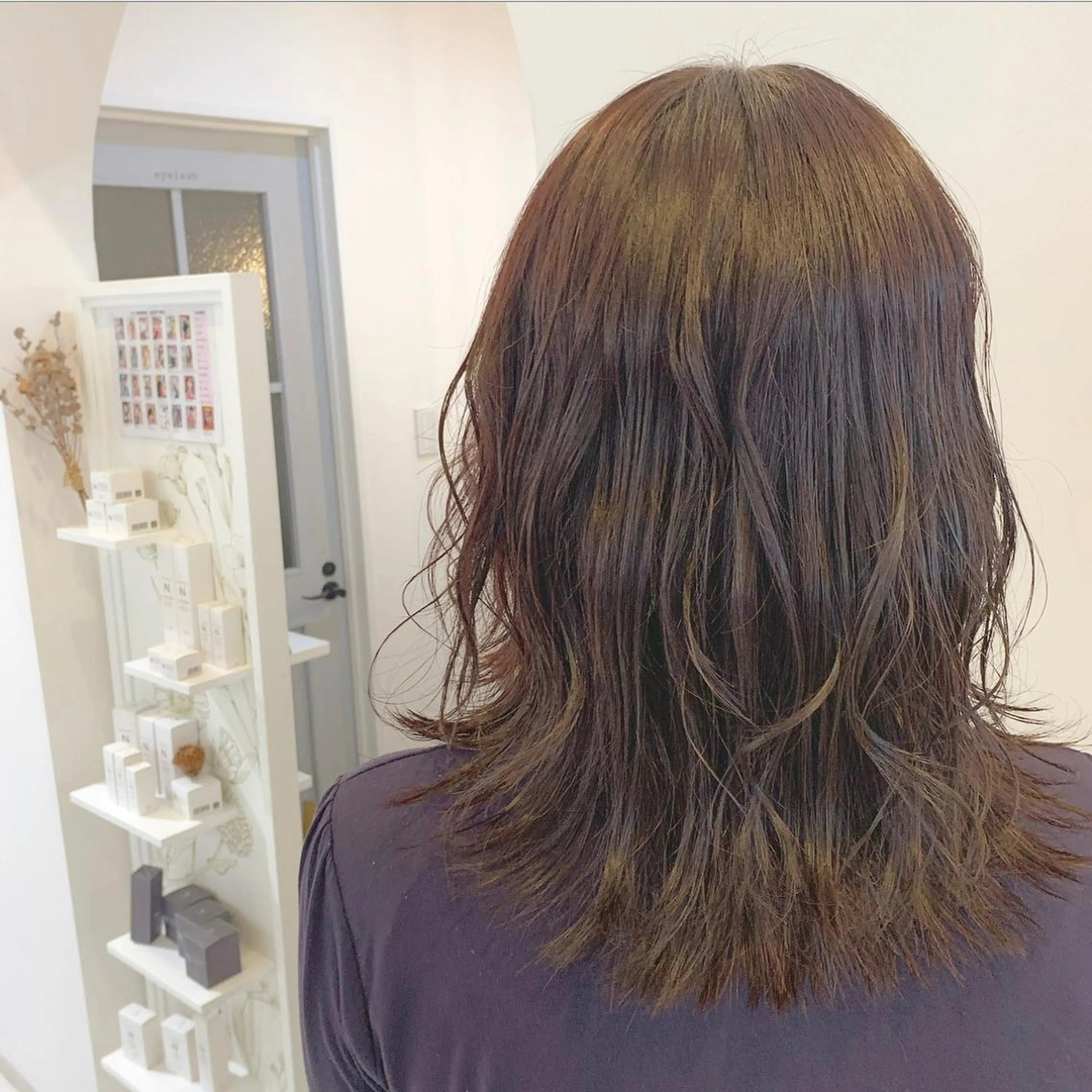 ミディアム cher. 新井瑞希のヘアスタイル