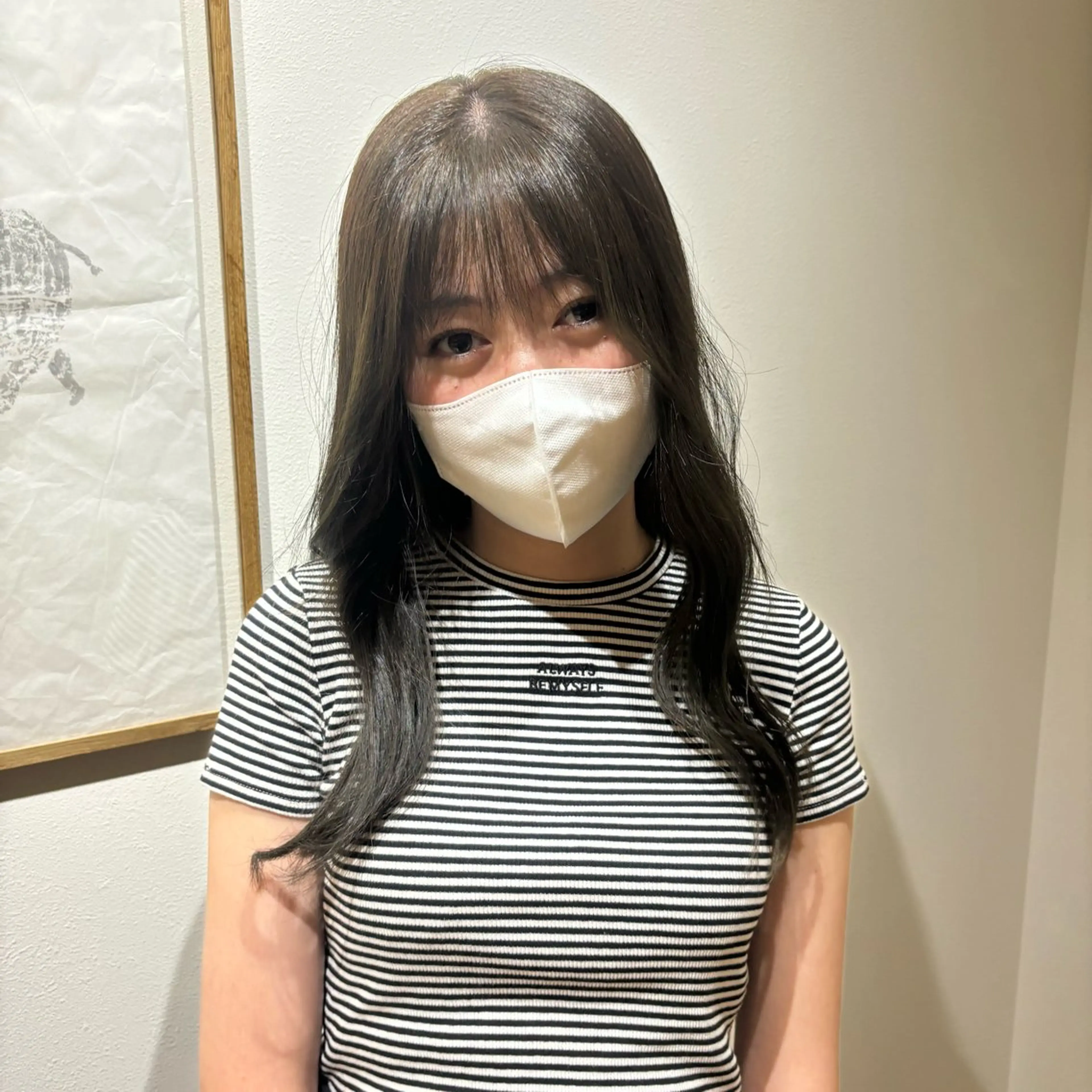 ロング cyaco所属・ヤマノウチ アヤカのヘアスタイル