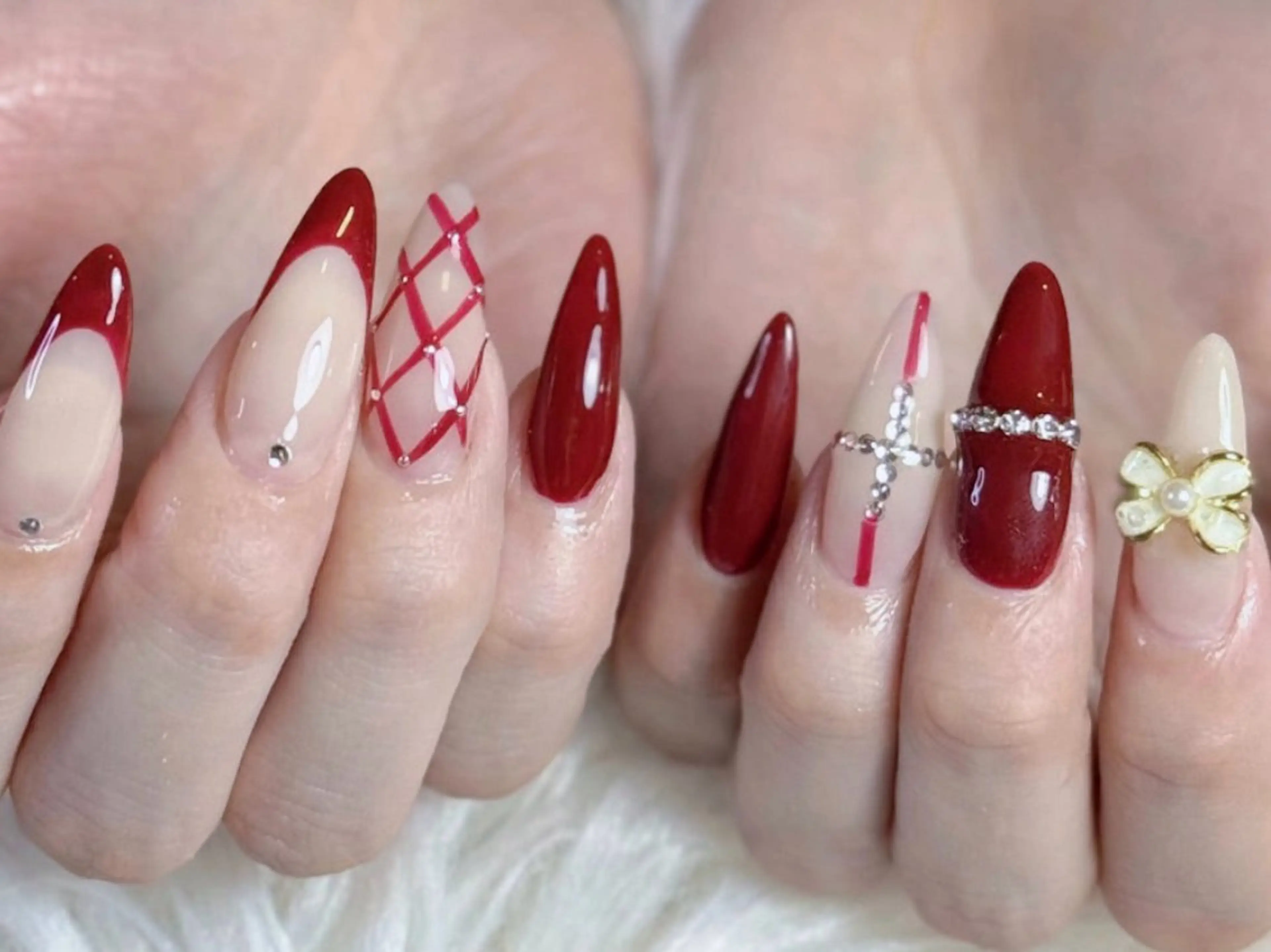 ロング ハンドネイル ELIA NAILSALON所属・ア ヤのネイルデザイン