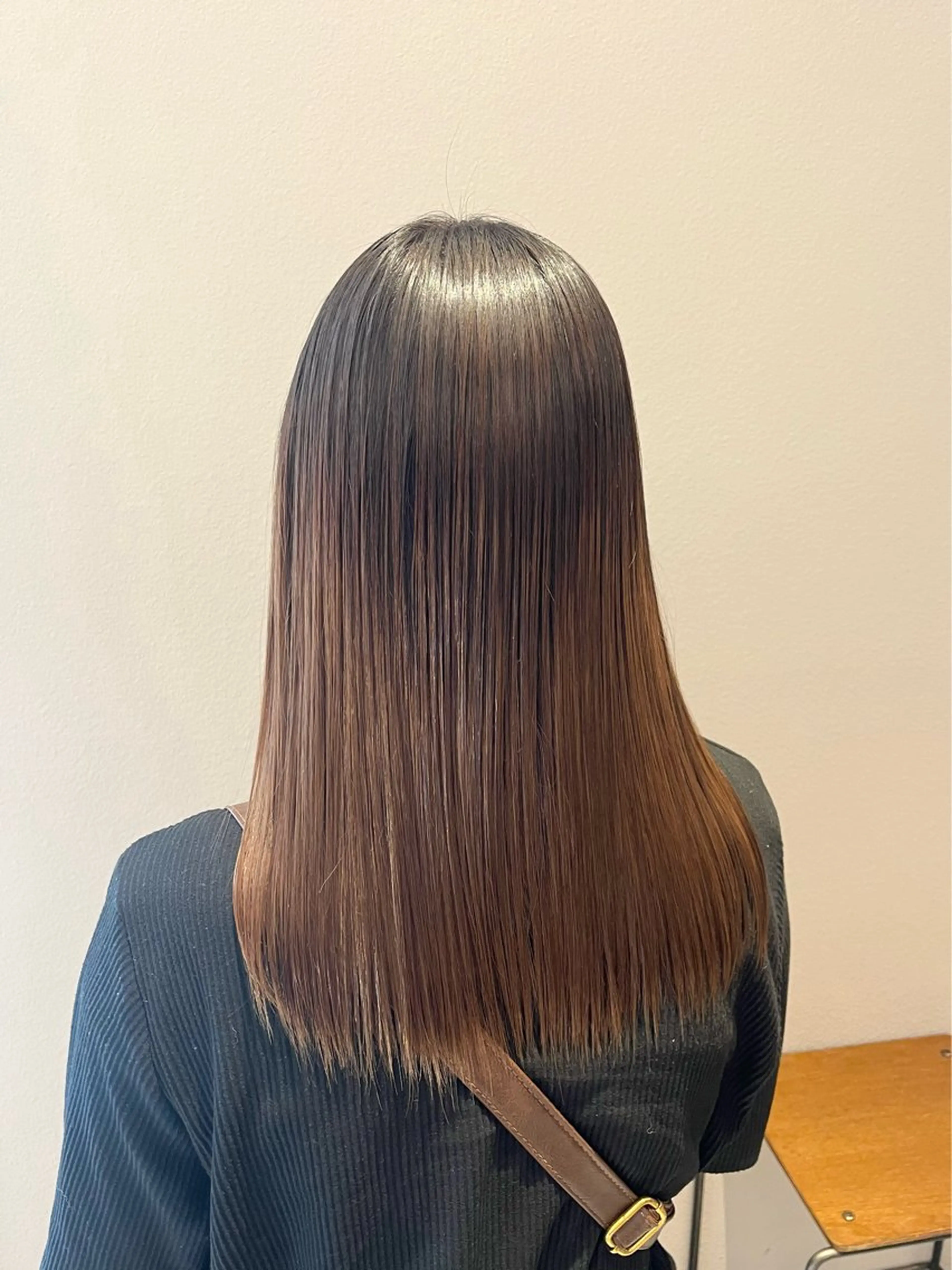 縮毛矯正 ヘアセット/ピンク /レッド/あつはのヘアスタイル