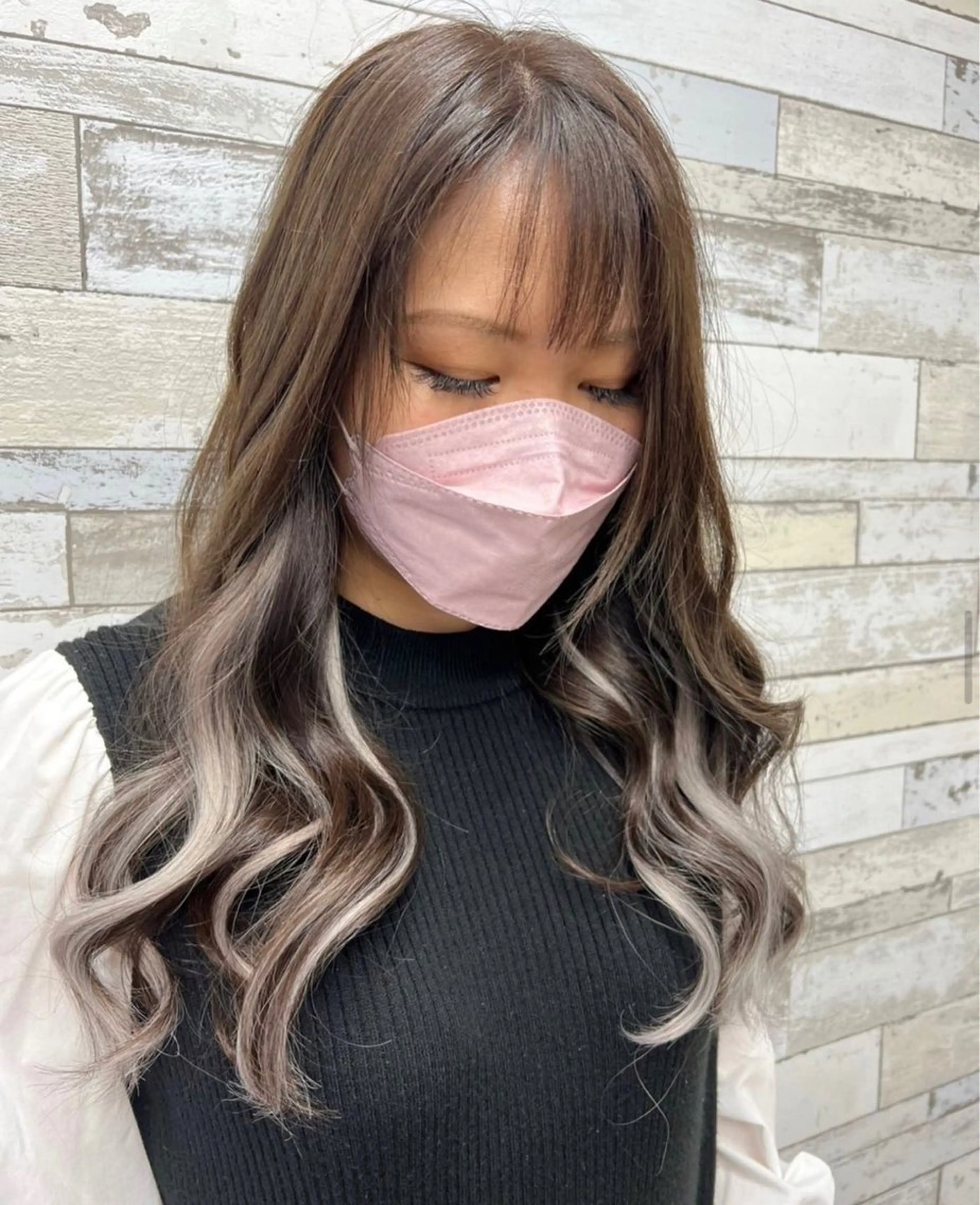 セミロング エクステ Reflet所属・Reflet RENAのヘアスタイル