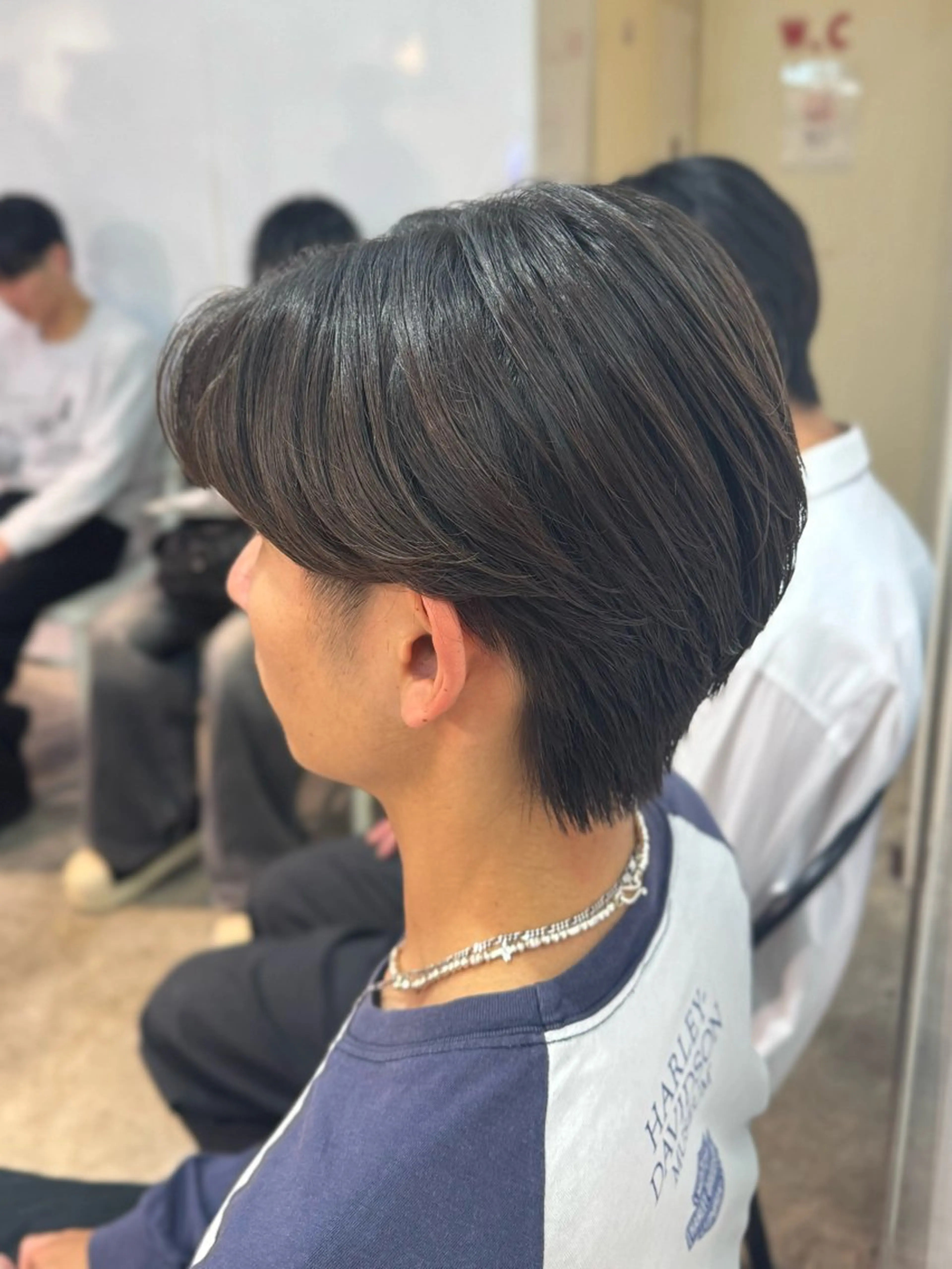 メンズセンターパートモデルカット💇🏻✨の写真