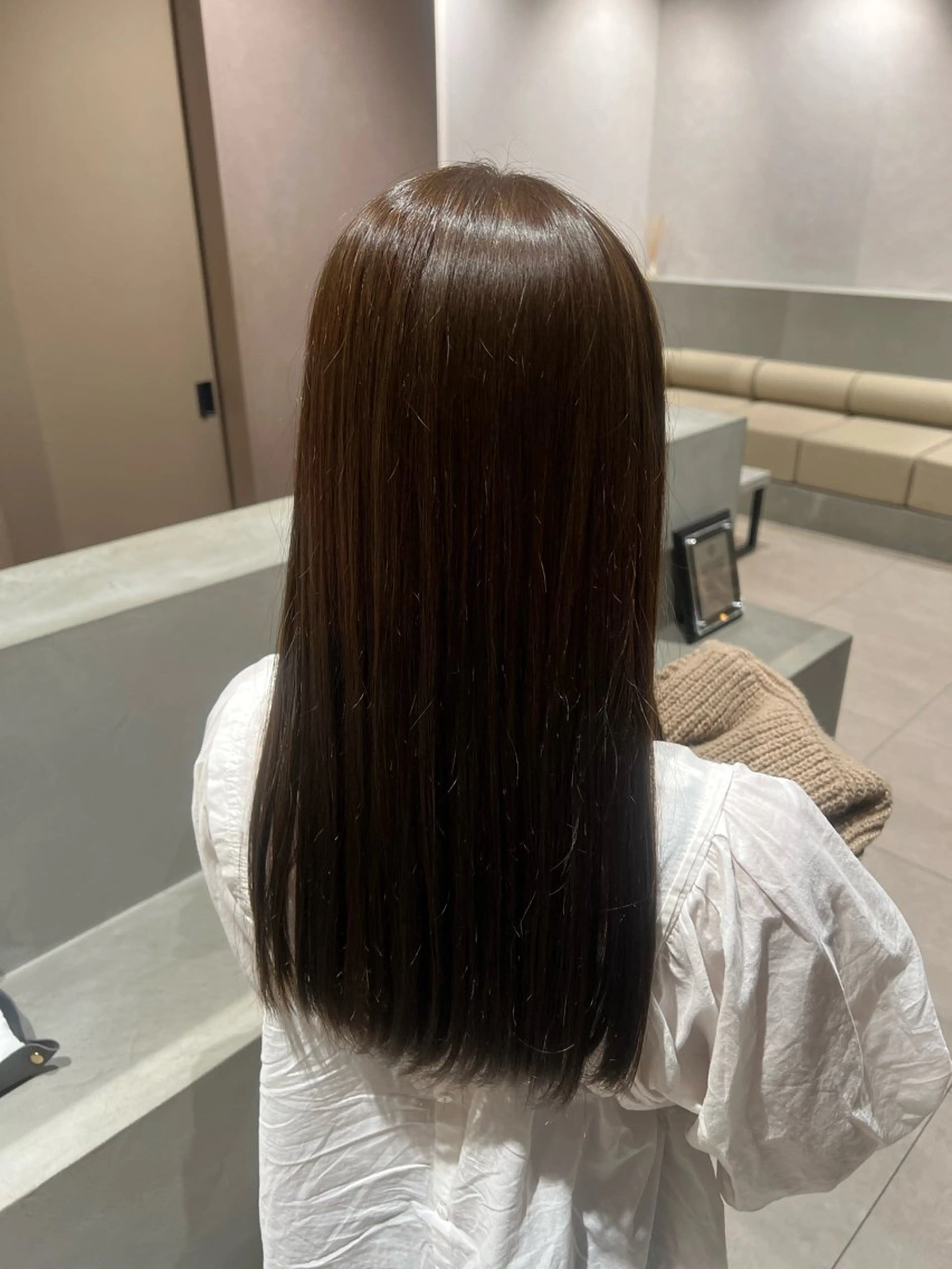 ロング カラー ブラウンカラー 透明感カラー ナチュラルブラウン ヘアカラー 透明感カラー🎨 Takumaのヘアスタイル