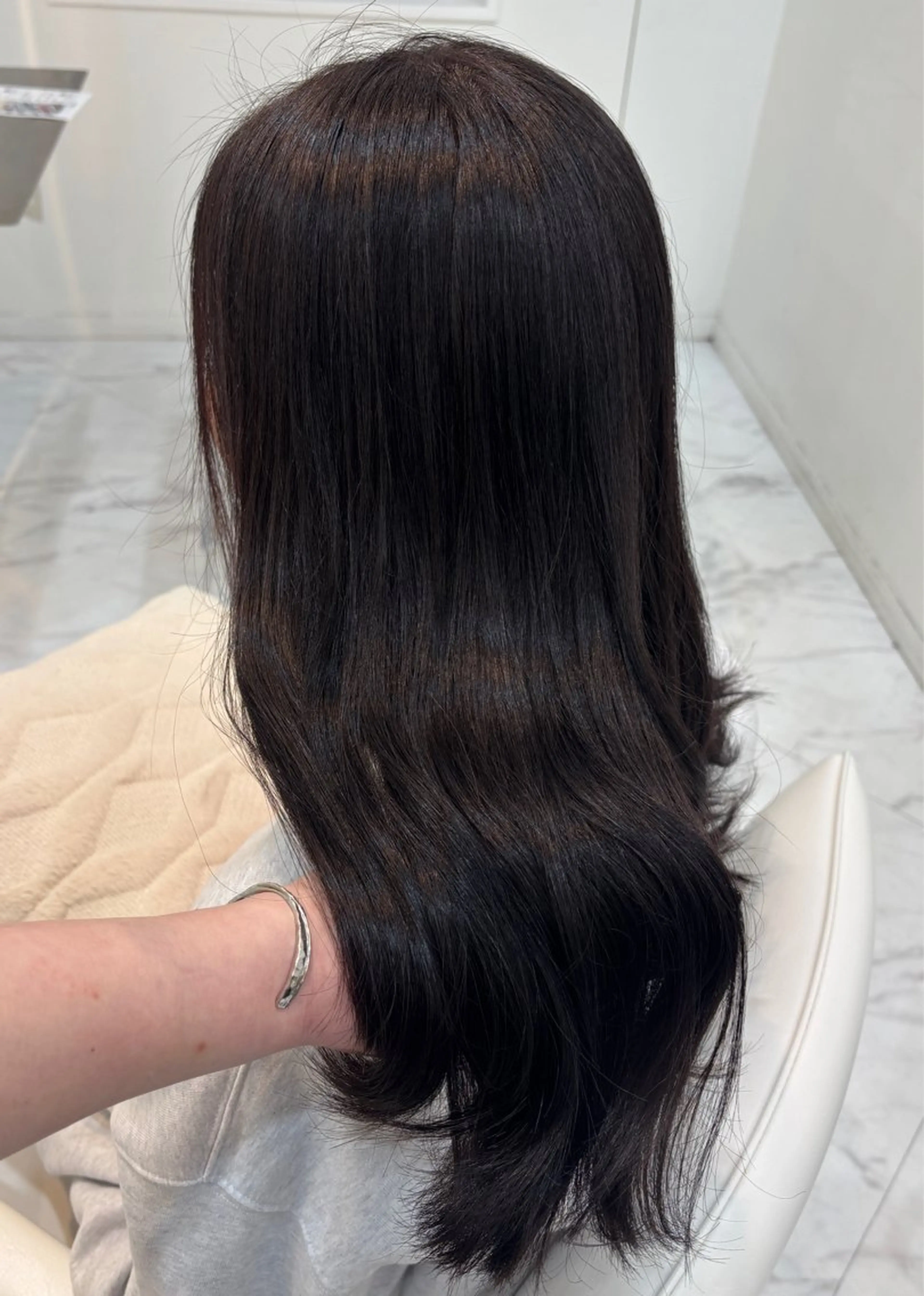 【💓平日限定💓】髪質改善グロスカラー+3stepトリートメントの写真