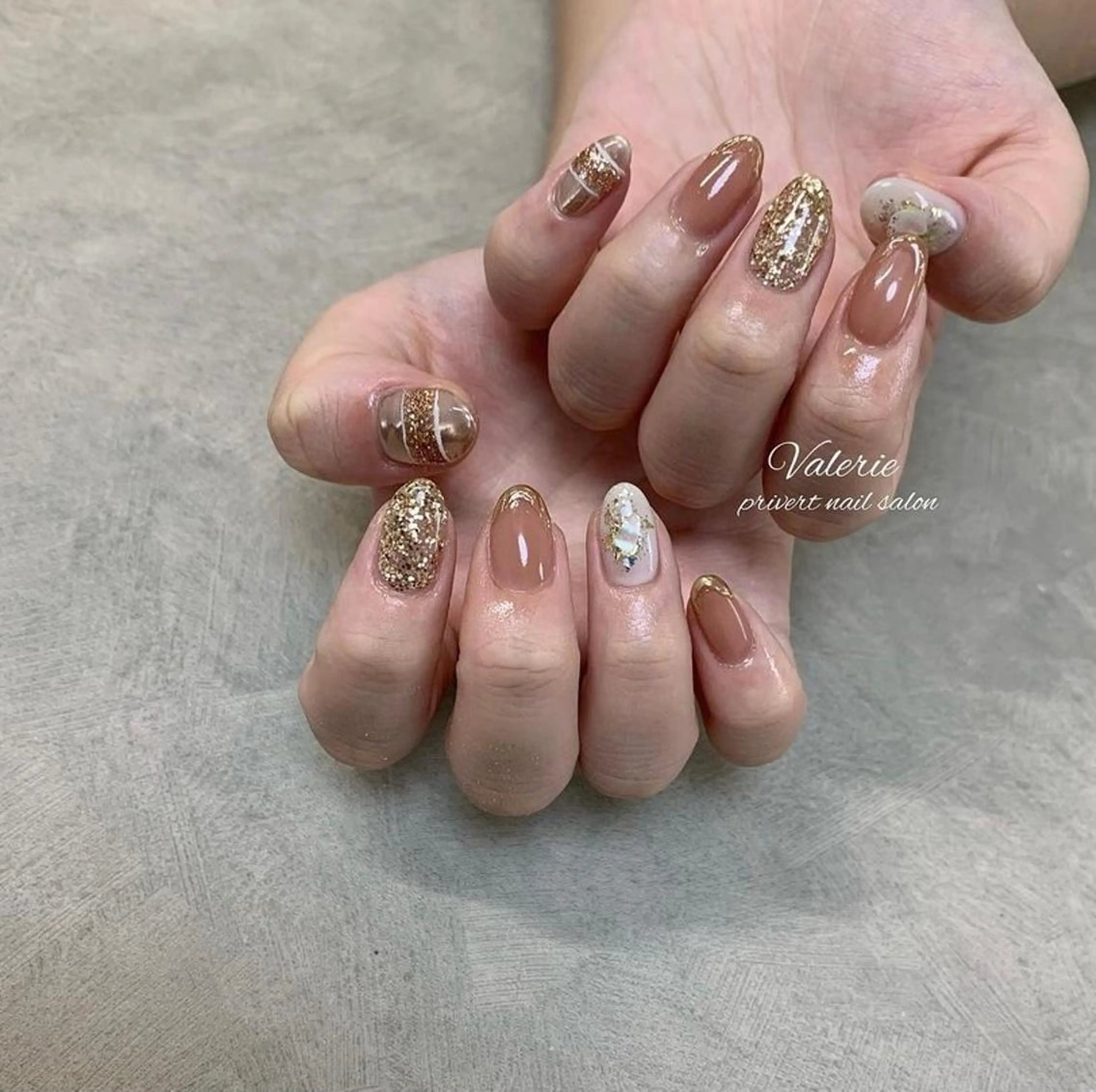ネイル private nailsalon valerie所属・valerie /  miyuのネイルデザイン