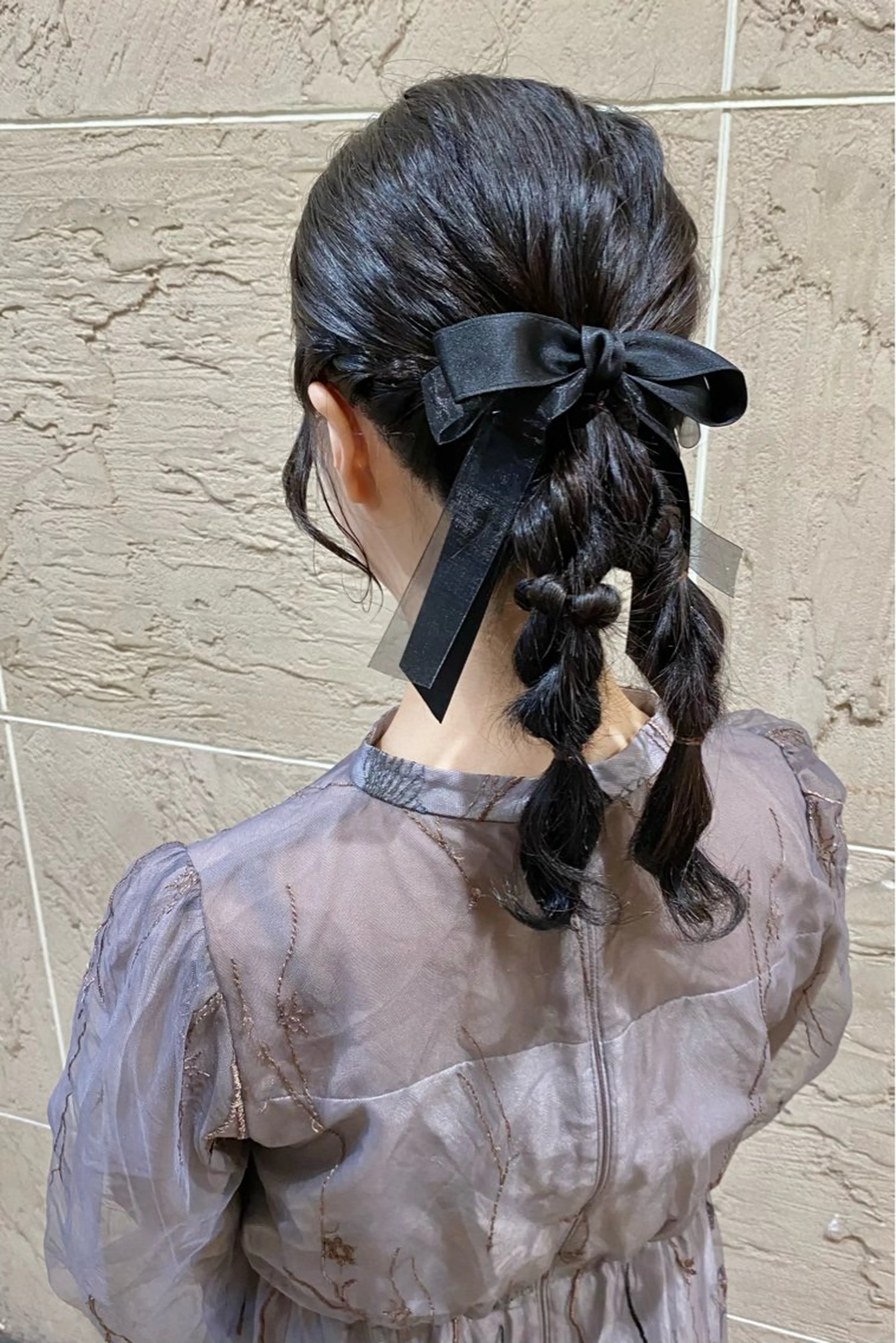 セミロング ヘアアレンジ 菊地 紗矢のヘアスタイル