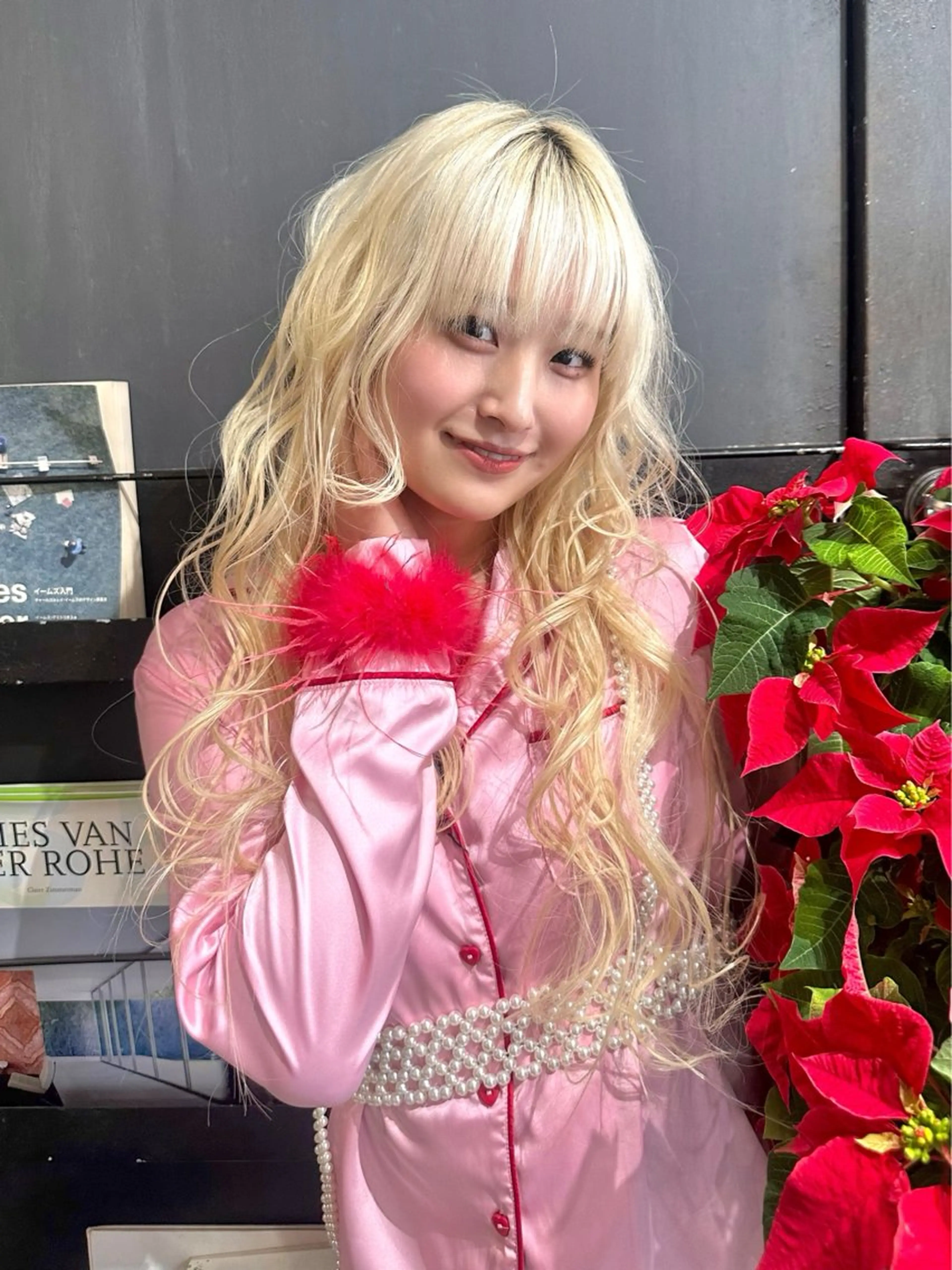 ロング カラー 似合わせ/ハイトーン ✂︎ゆーぴ✂︎のヘアスタイル