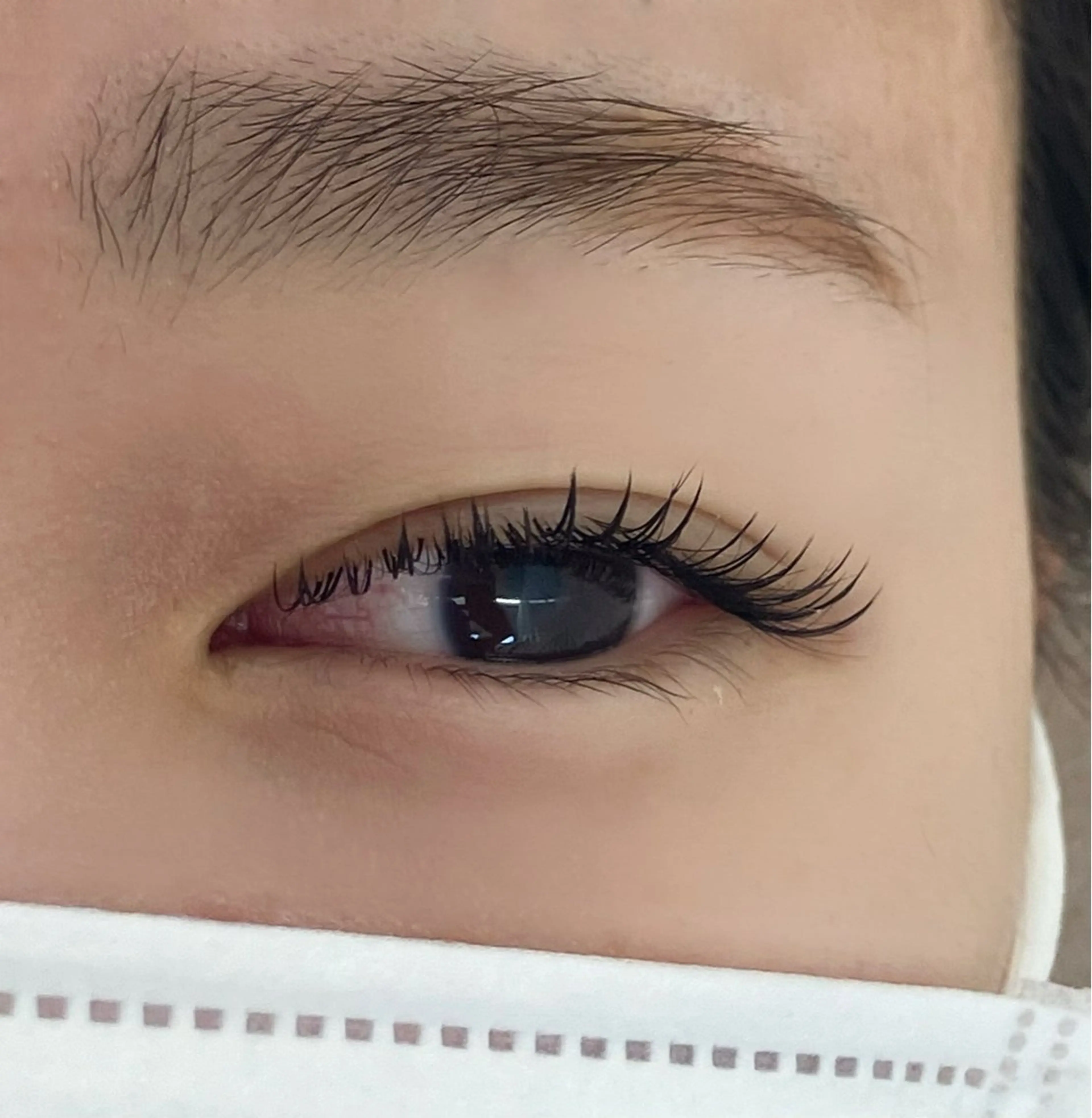 マツエク・マツパ 束感まつ毛 ナチュラル まつげパーマ・マツエク・眉毛専門サロン BeautySalon COCO 豊橋店所属・横井 和華のマツエク・マツパデザイン