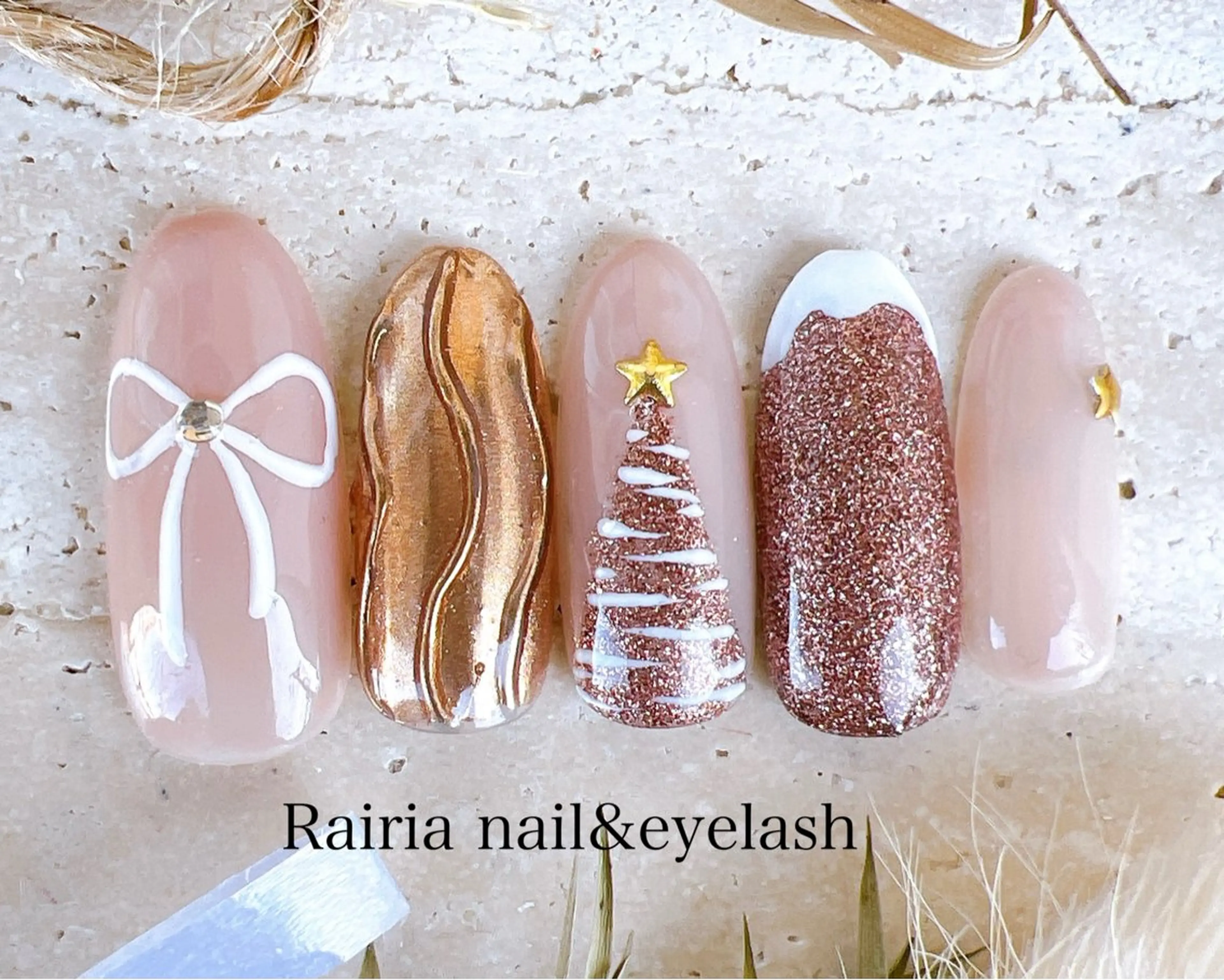 ネイル Rairia   nail所属・屋敷 理奈のネイルデザイン
