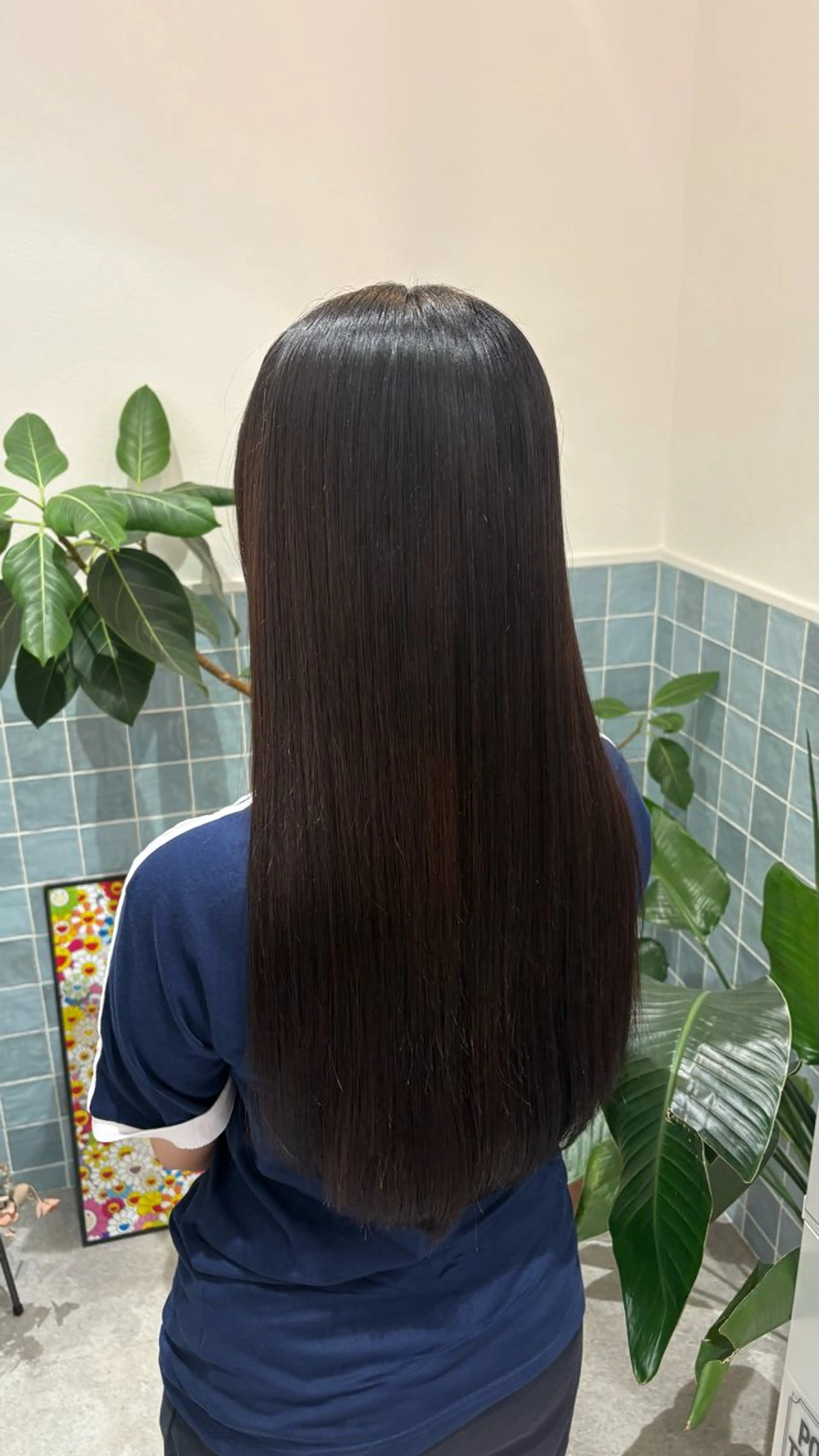 縮毛矯正 似合わせカラー/ 暖色カラー/セイナのヘアスタイル