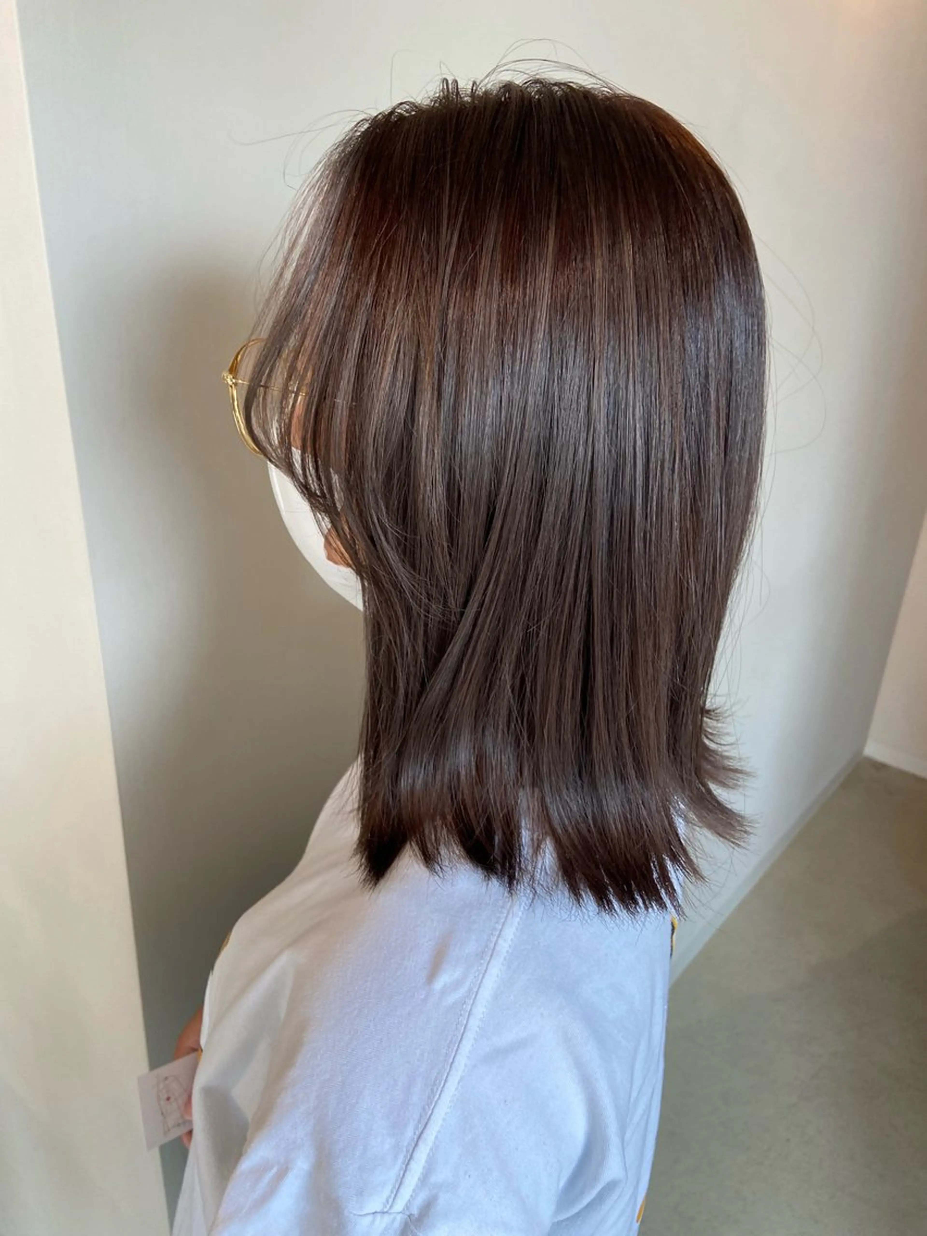 ミディアム カラー haruki所属・. nozomiのヘアスタイル