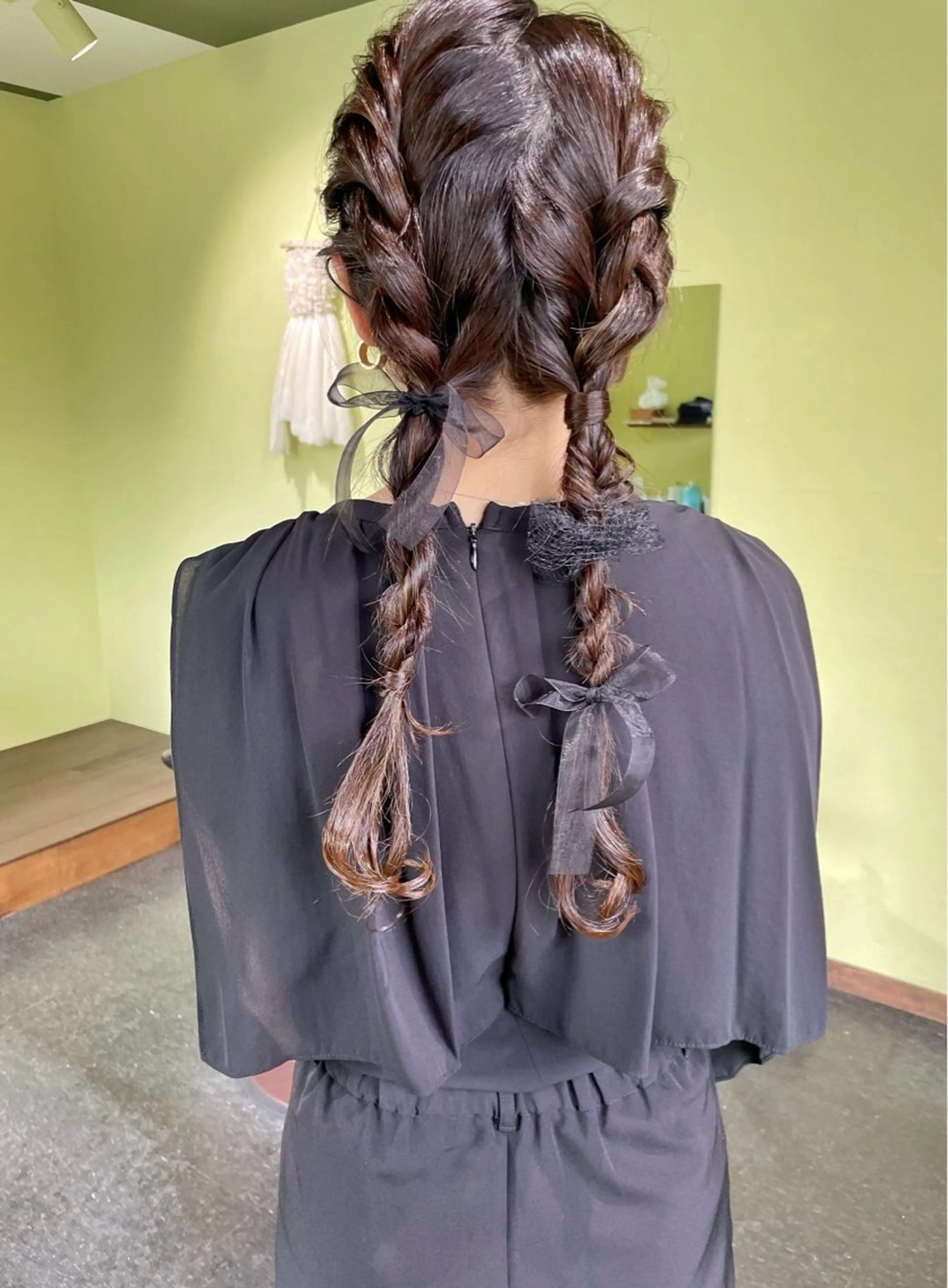 ヘアアレンジ ヘアセット シェアサロン糸所属・おおはし ひかりのヘアスタイル