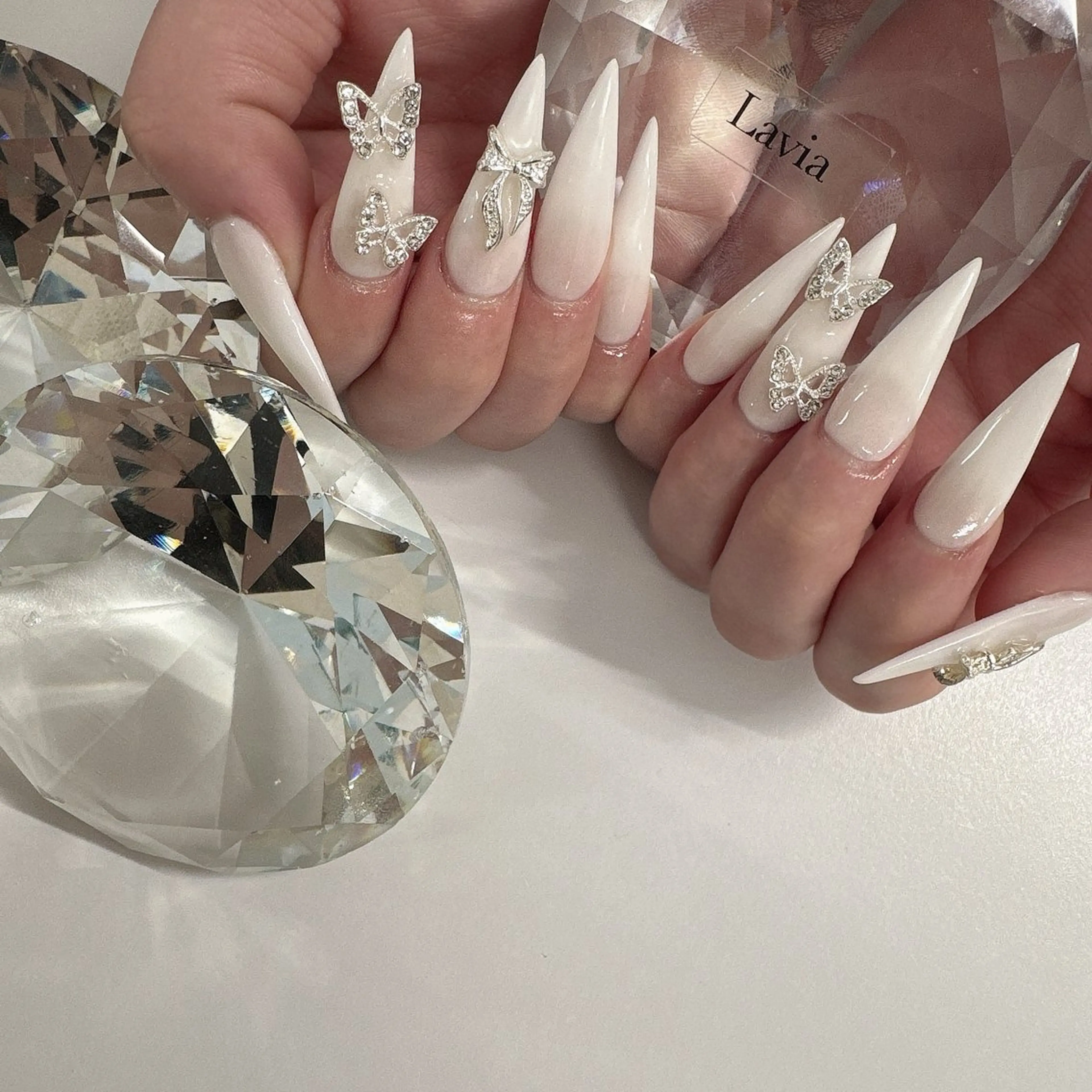 ネイル ハンドネイル Lavia nail＆eyelash所属・lavia🖤 ayumiのネイルデザイン