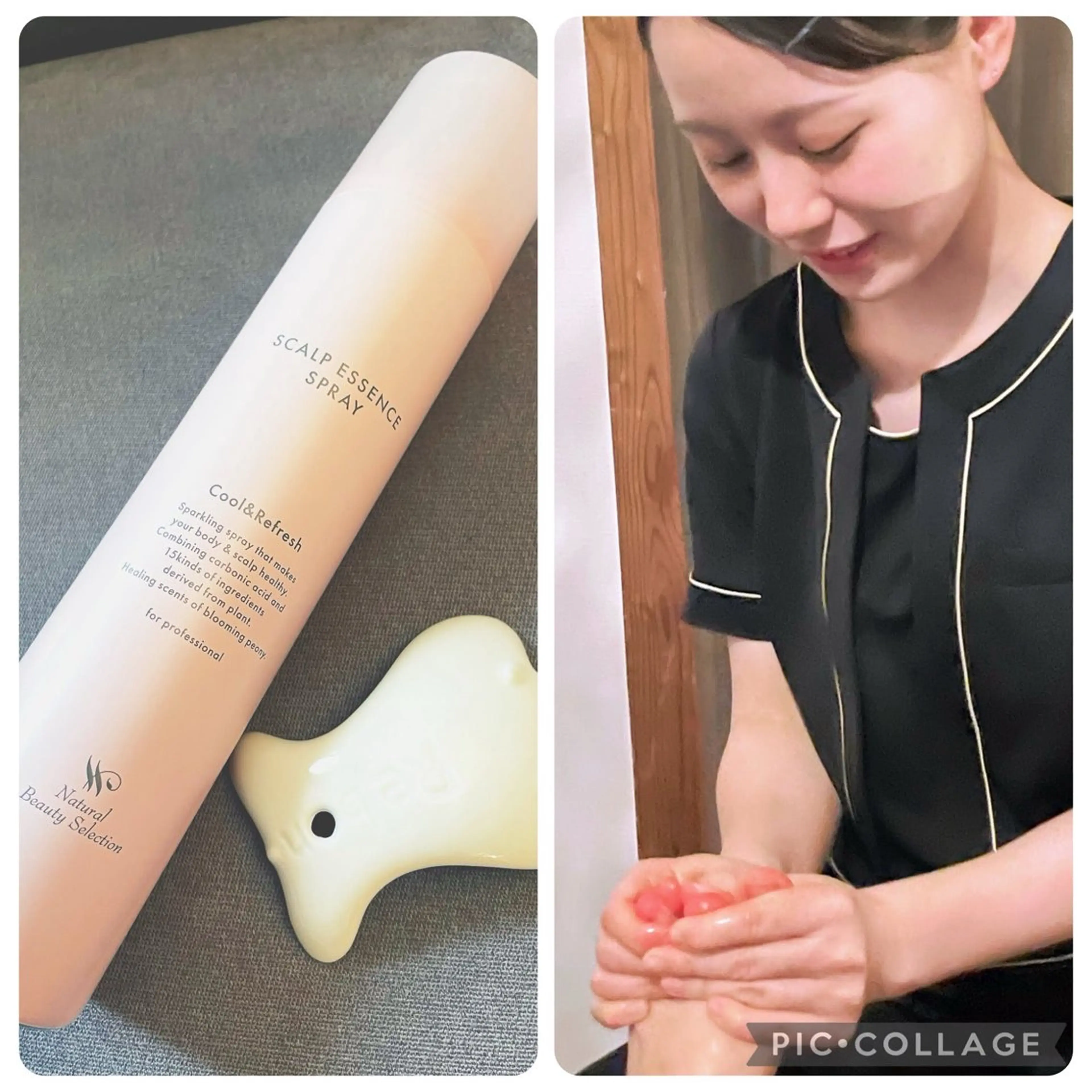 【セットコース】フットリフレクソロジー60分&ヘッドSPA30分の写真