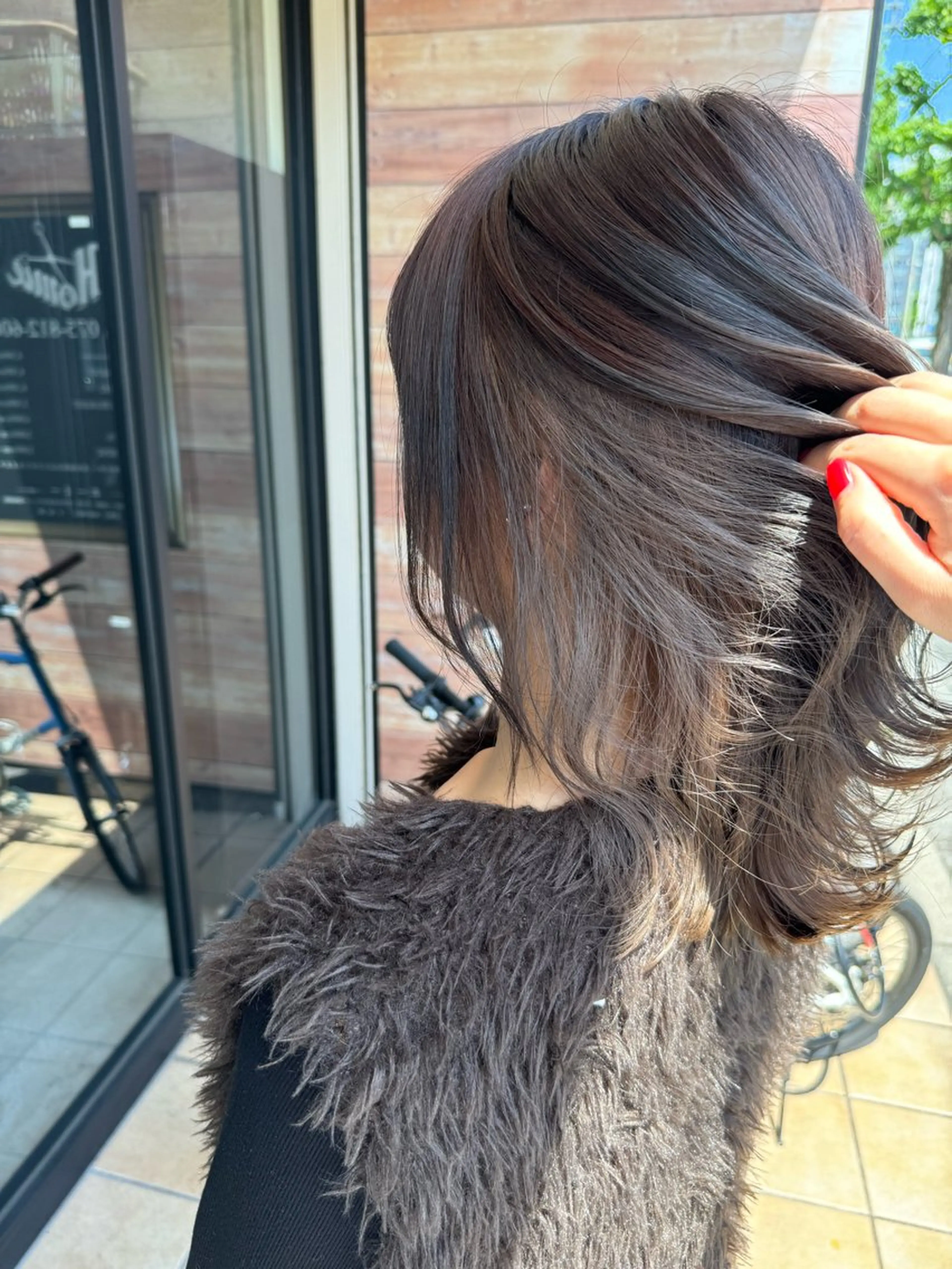 セミロング ヘアカラー 🐥Homie/ yuna🐥のヘアスタイル