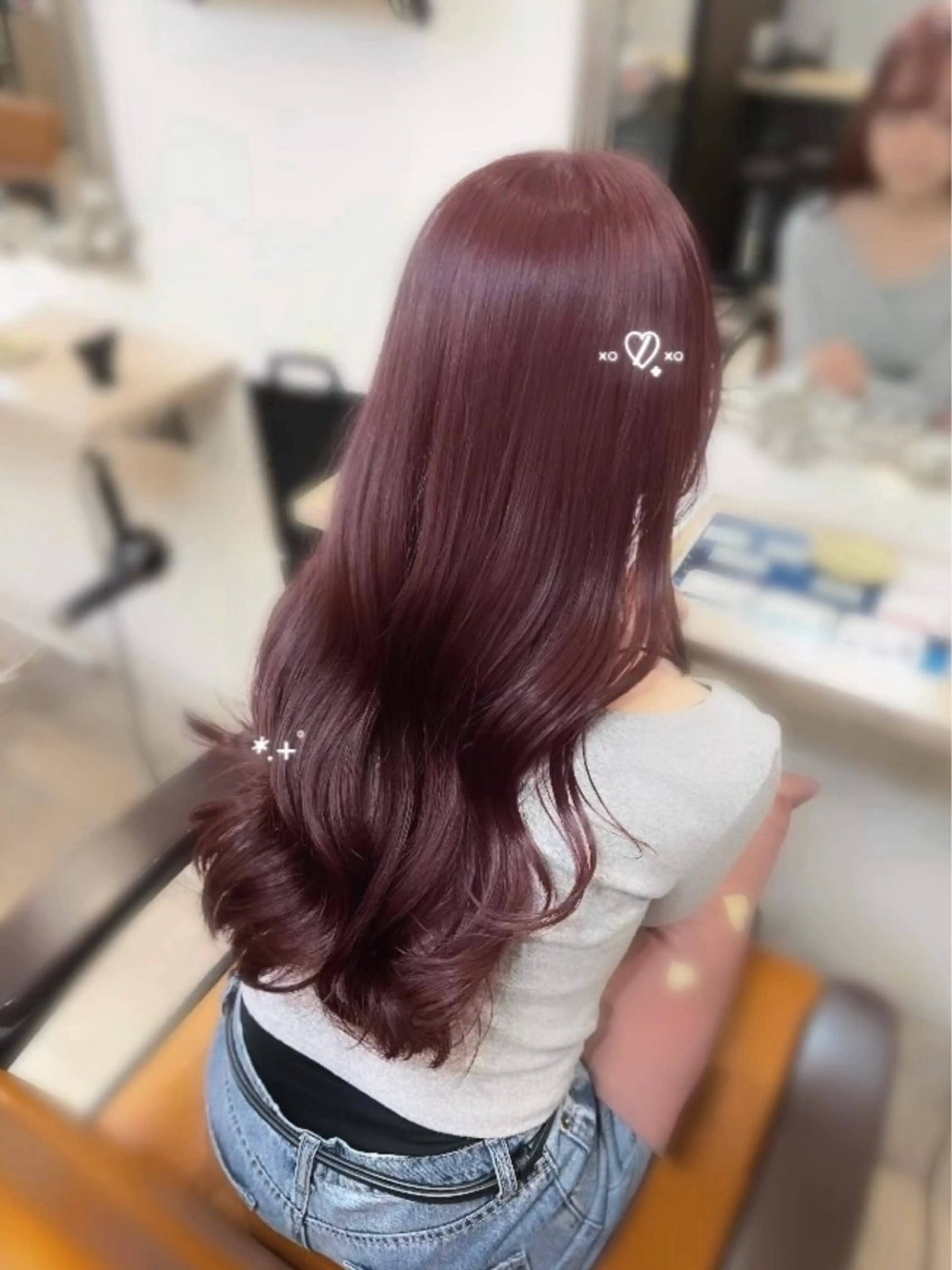 ブリーチなしダブルカラー🌟🐾の写真