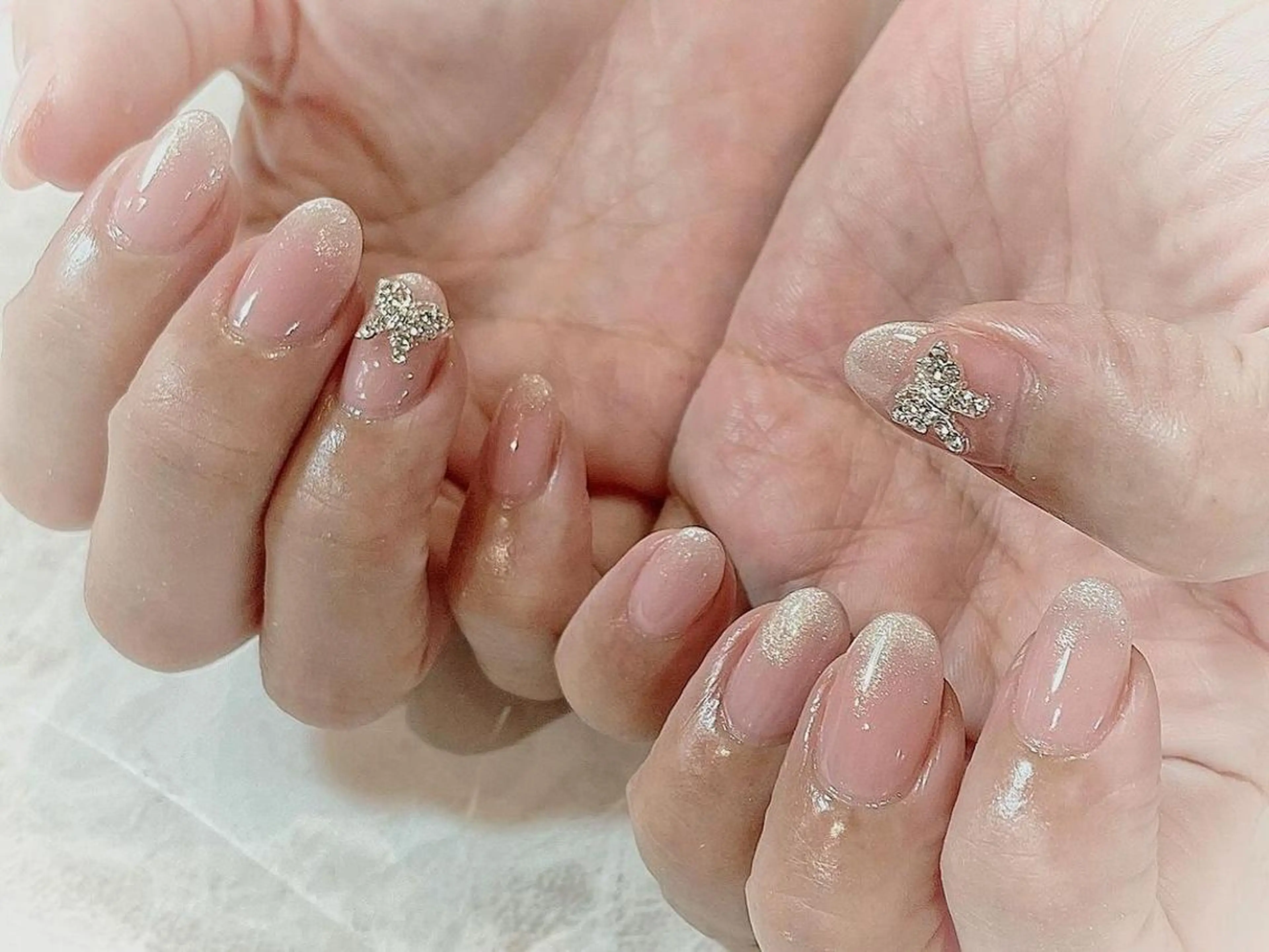 ネイル アートネイル ジェルネイル マグネットネイル ミラーネイル 持ち込み Cat's eye TOKYO 新宿店のネイルデザイン