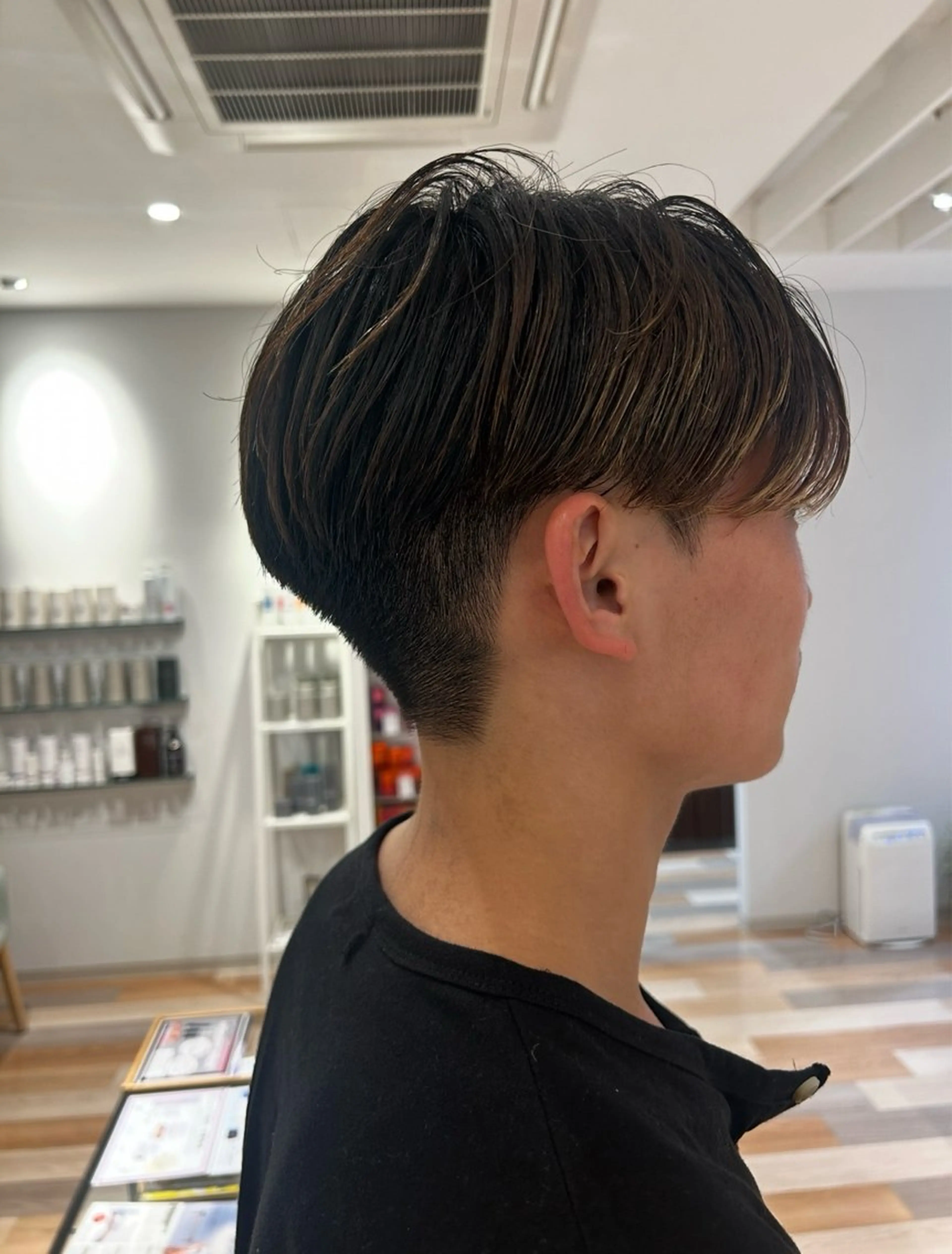 メンズ 田中 翔子のヘアスタイル