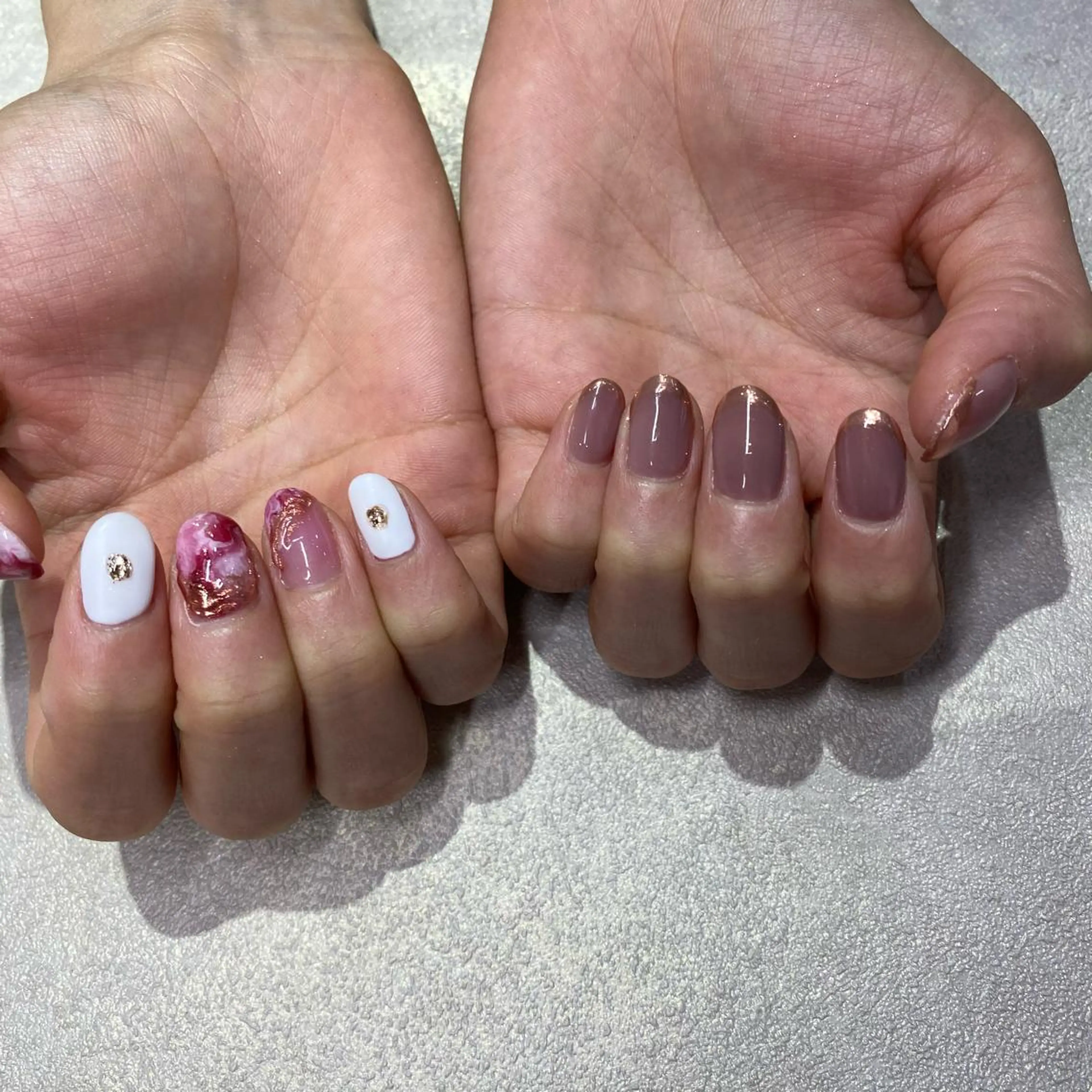 ネイル Amber21.所属・Nagahama Akariのネイルデザイン