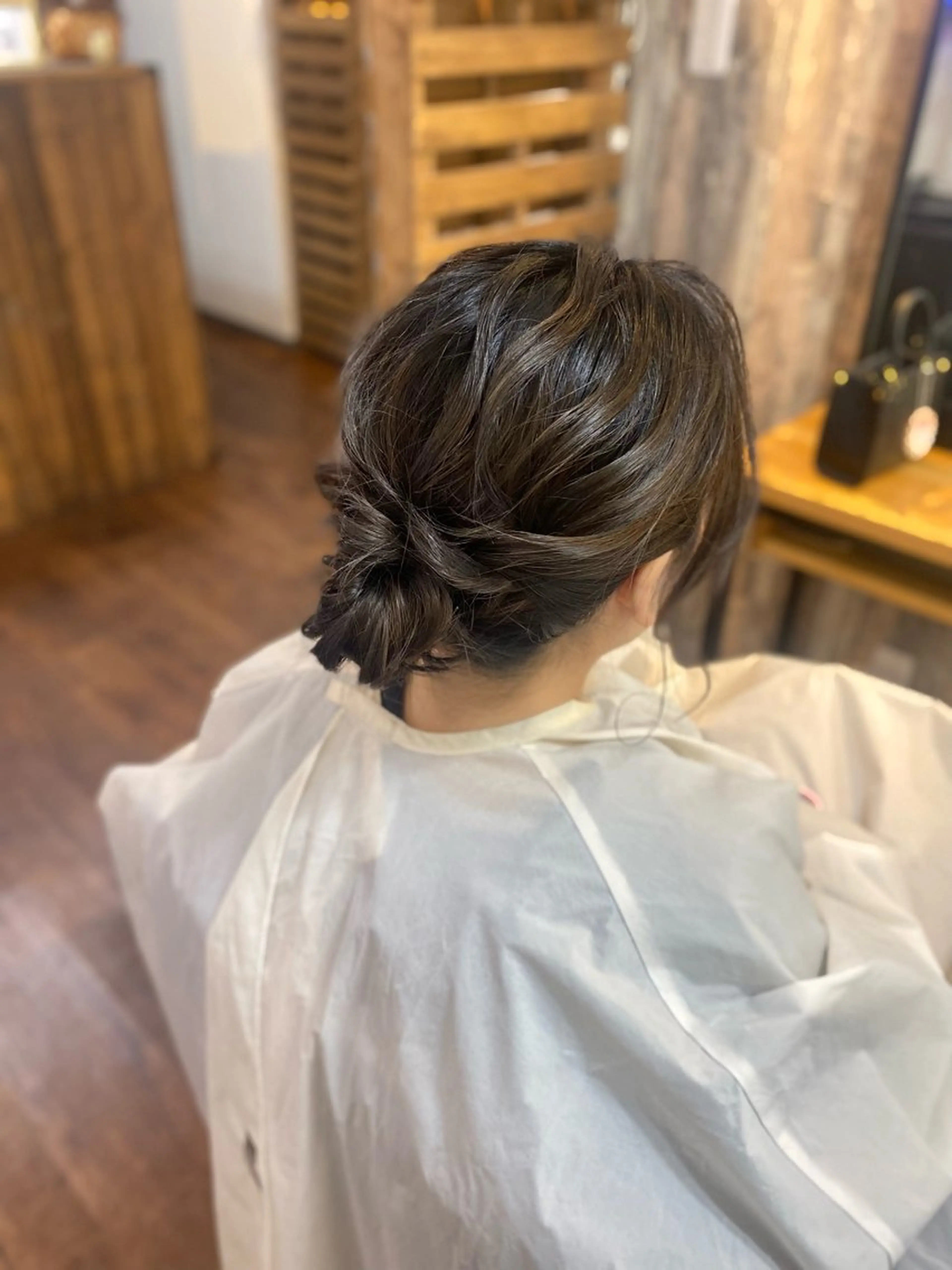 ミディアム ヘアアレンジ ヘアセット Lizir  ルズィール所属・Luzir⭐︎ GEN⭐︎のヘアスタイル