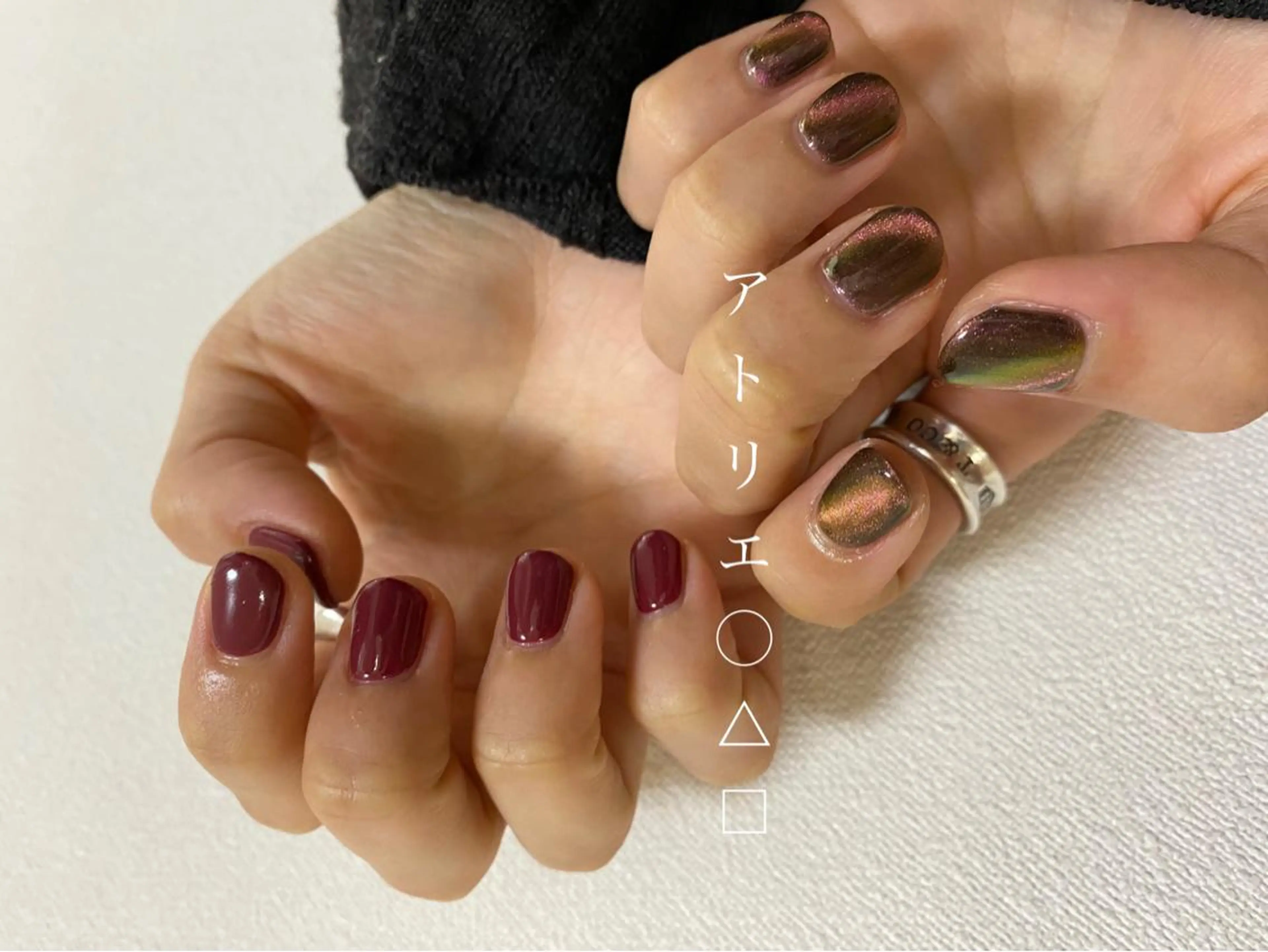 ネイル ハンドネイル アトリエ ○△□のネイルデザイン