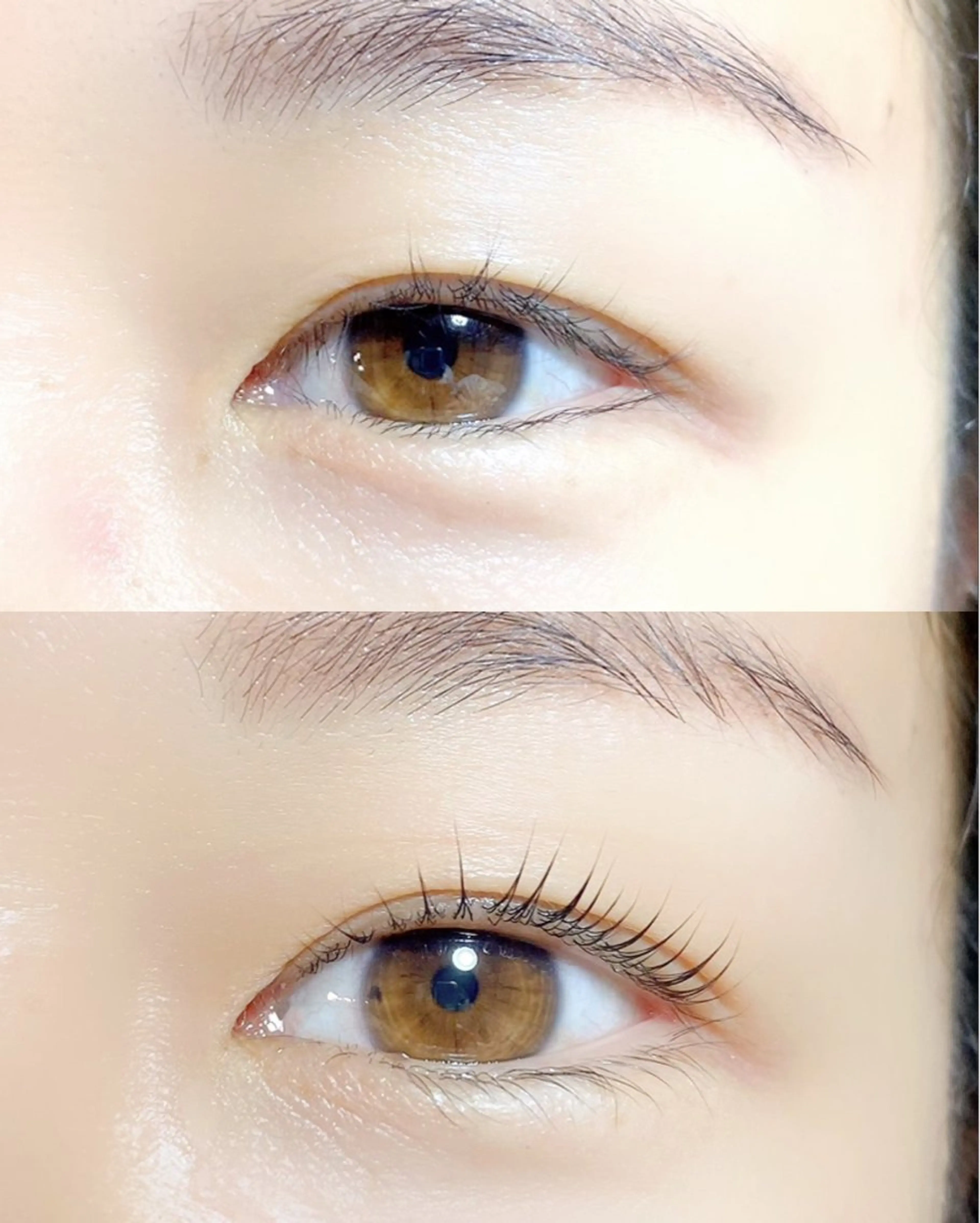 マツエク・マツパ パリジェンヌラッシュリフト 一重×まつ毛パーマ マツパ mångata 【モンガータ】茜のマツエク・マツパデザイン