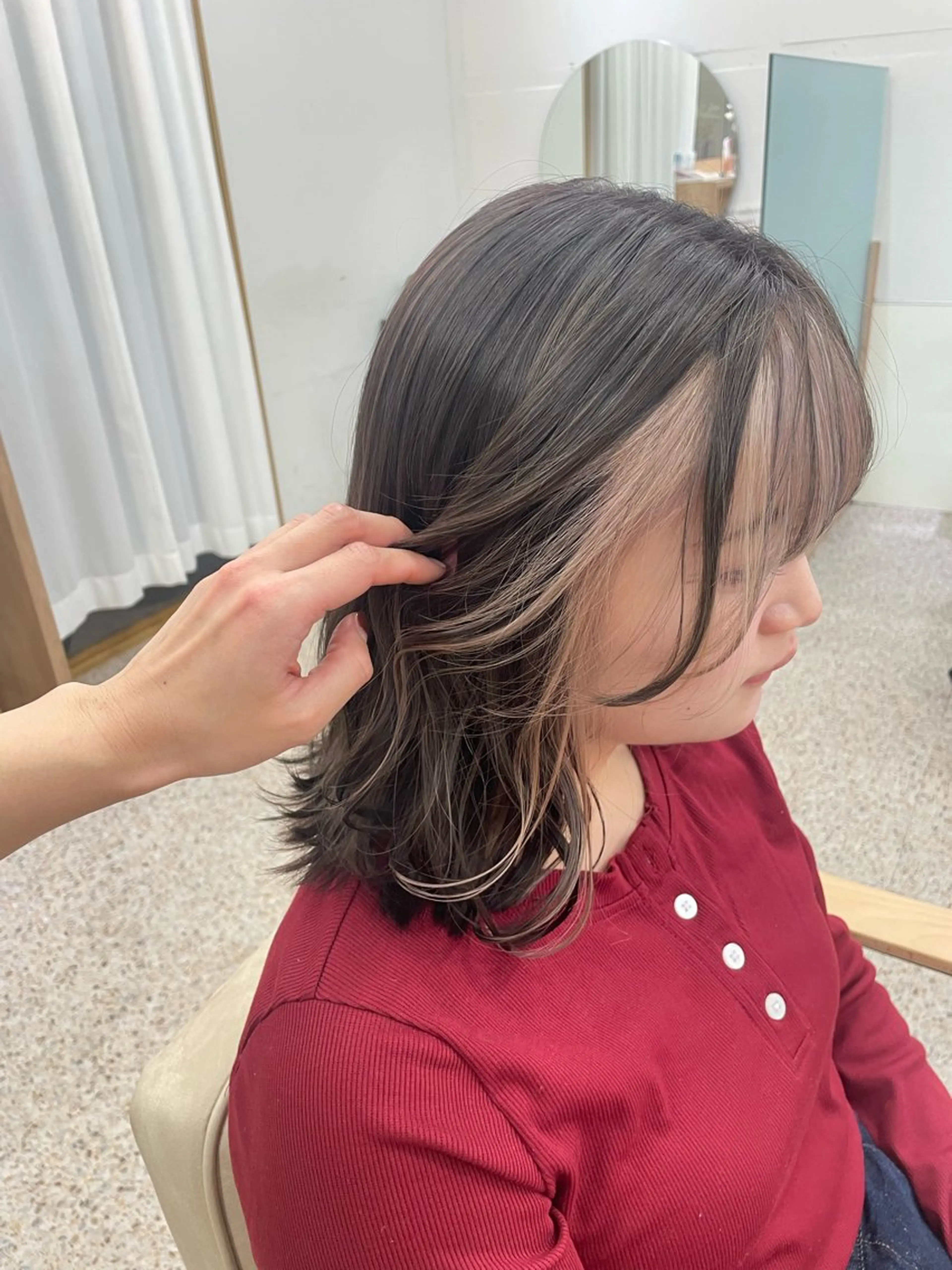 ミディアム ヘアカラー unica by milly 【緑地公園】所属・ユニカバイミリー MISAKI🫧のヘアスタイル