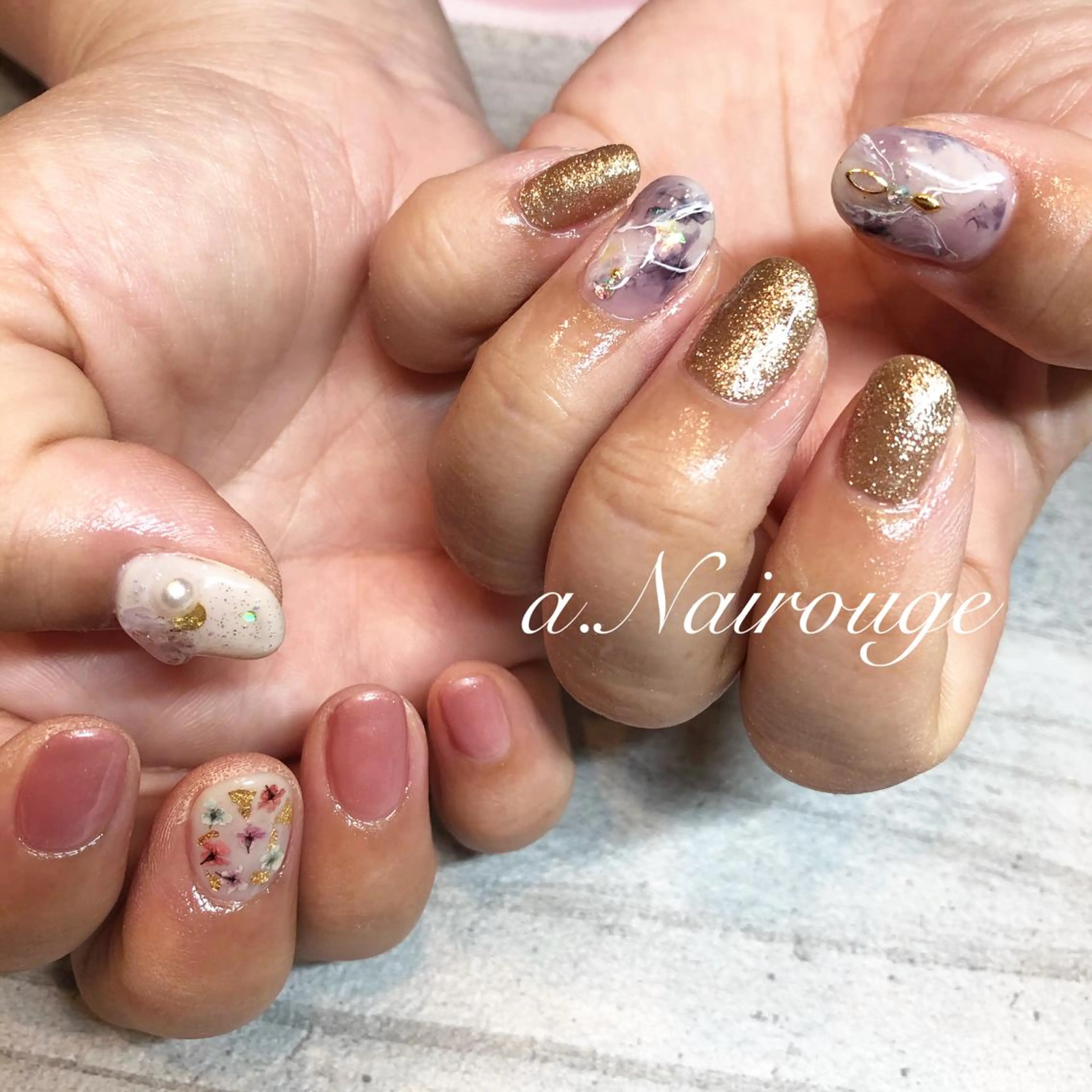 ネイル ハンドネイル Nail salon REIRISのネイルデザイン