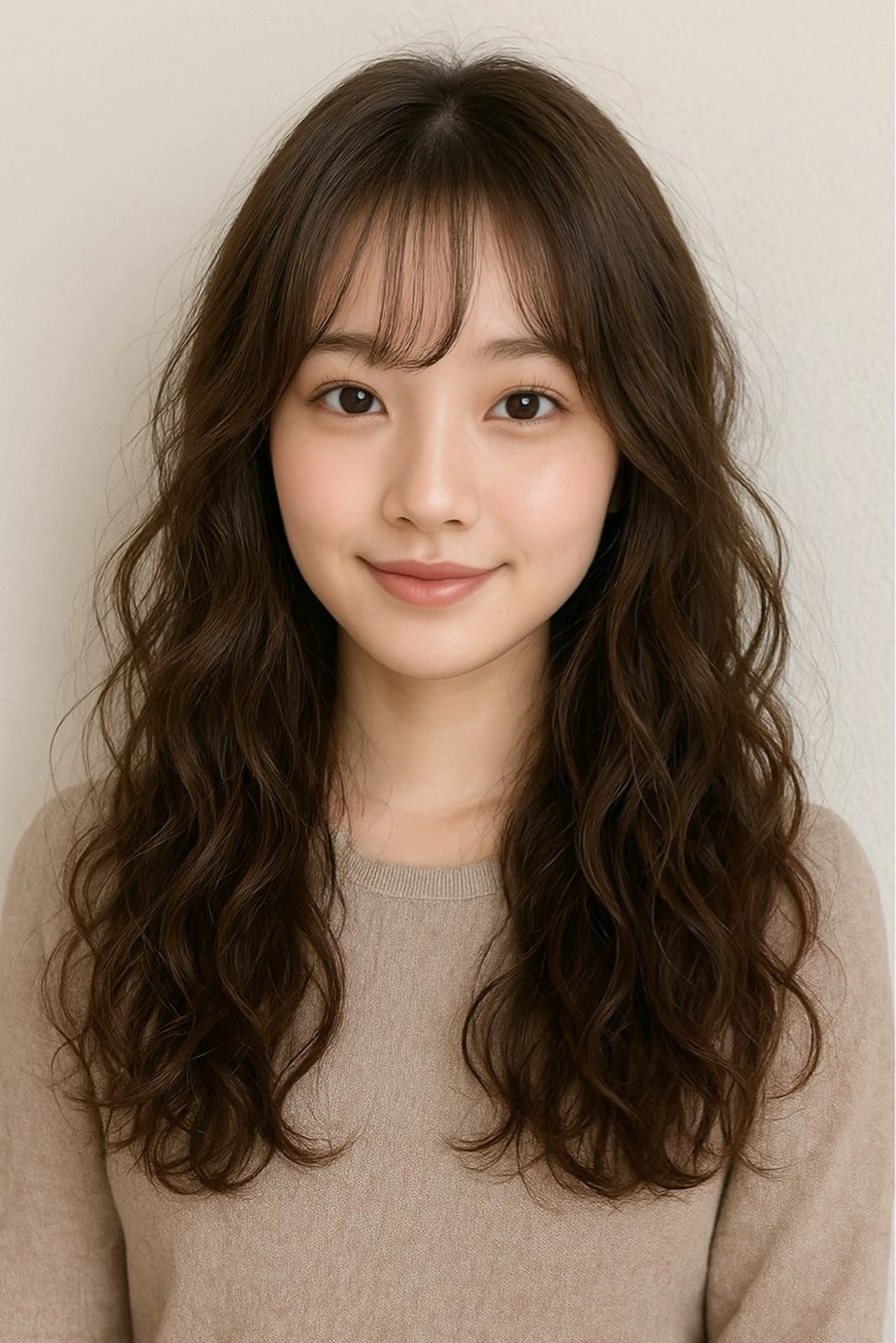 ロングカット➕ゆるふわパーマ☁️の写真