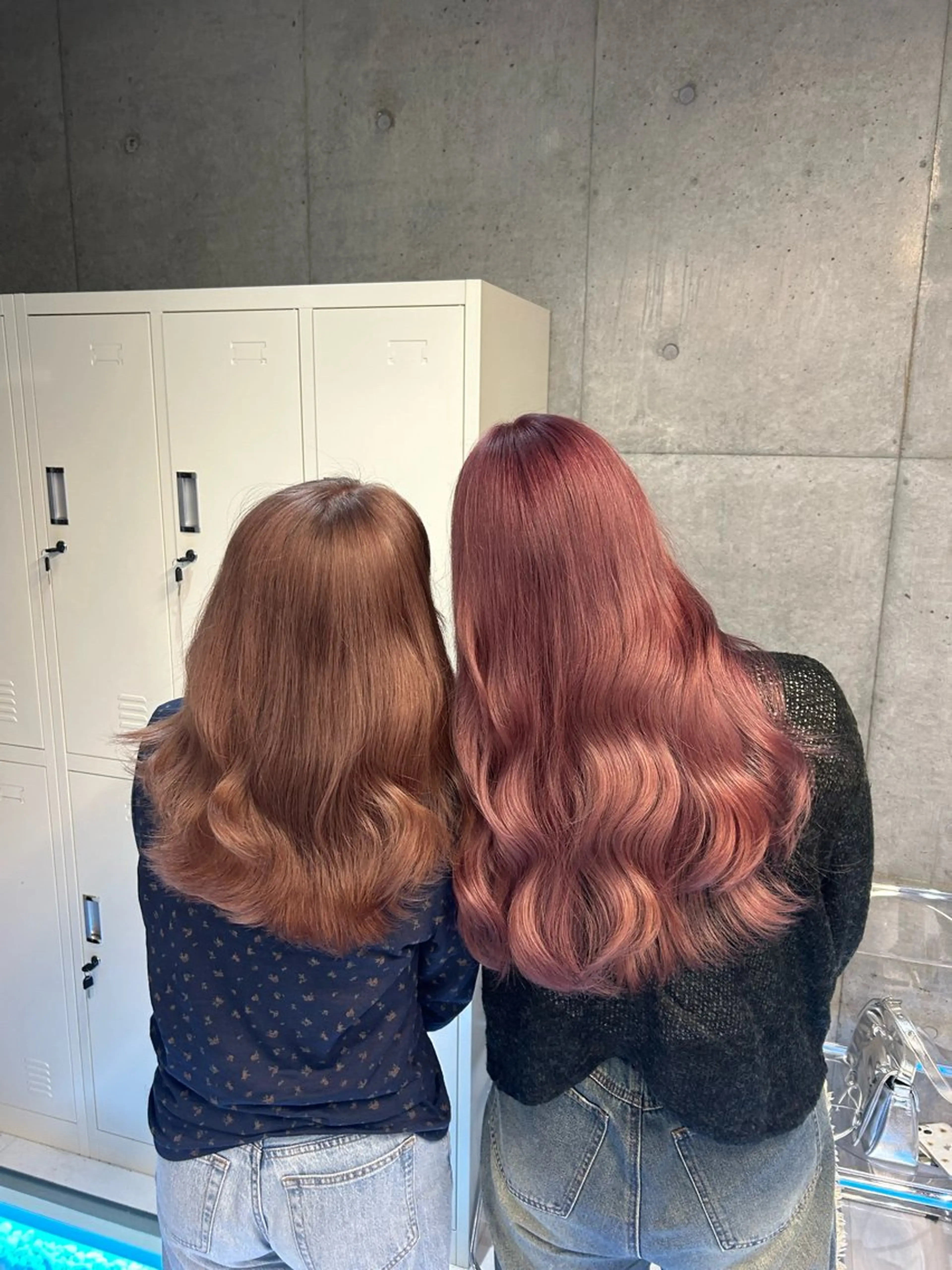 ロング カラー ベージュカラー ブラウンカラー ピンクカラー ピンクベージュ ピンクブラウン メンズ特化/パーマ/ 骨格矯正カット/真人のヘアスタイル