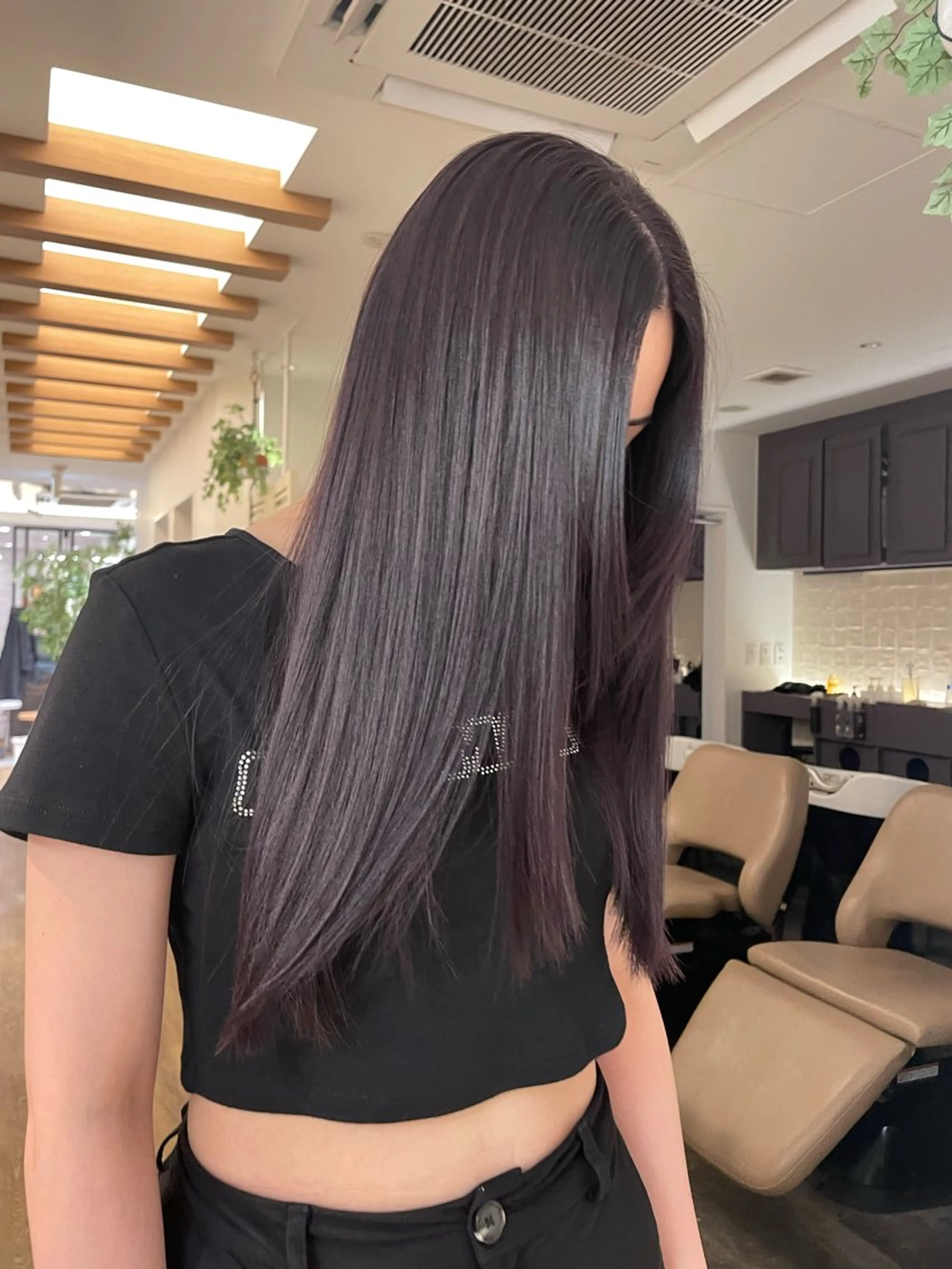 ナチュラルストレートパーマ＋ ケアトリートメント🧼の写真