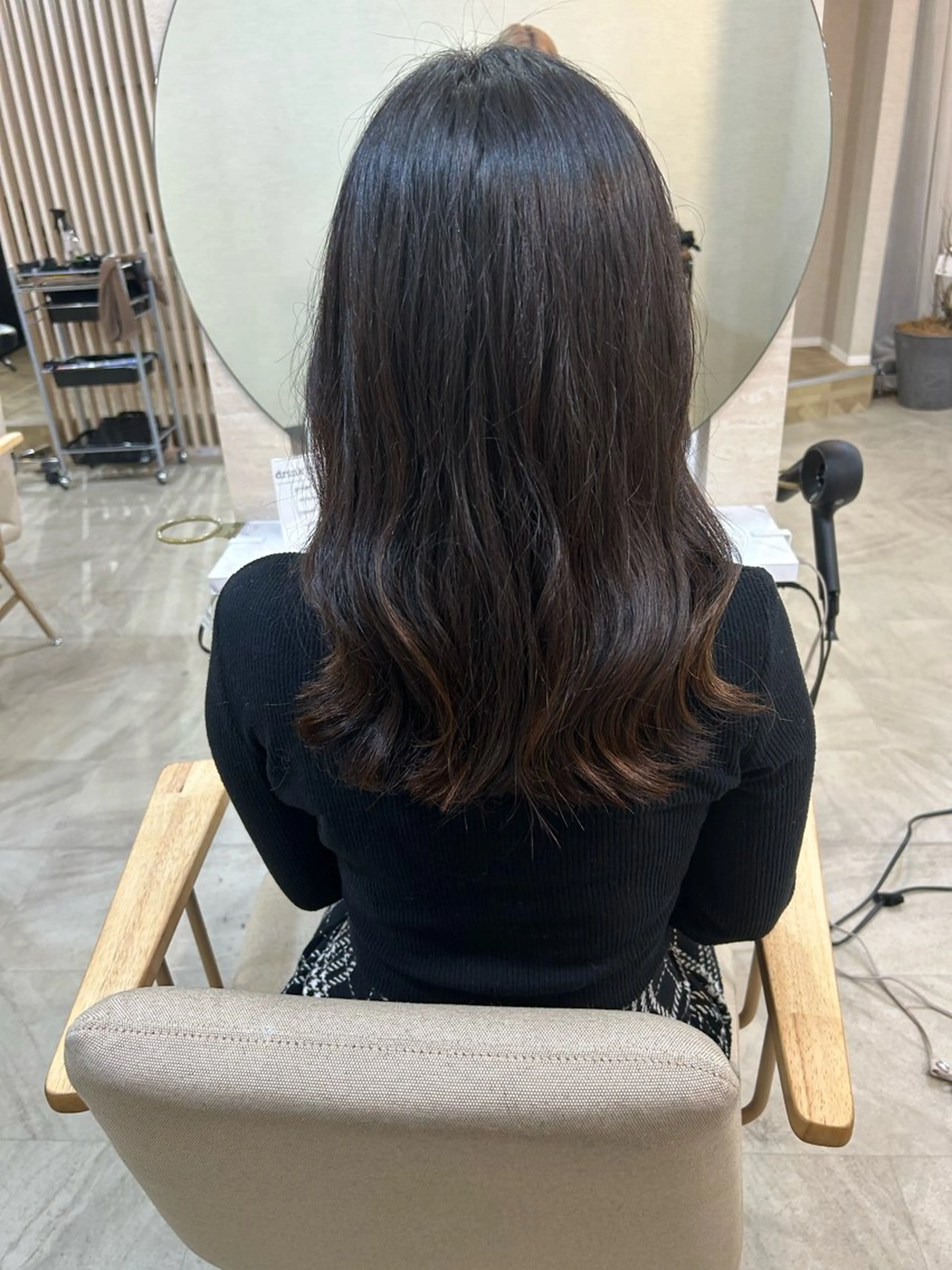 パーマ カット パーマ トリートメント 帆華 Ciyonのヘアスタイル