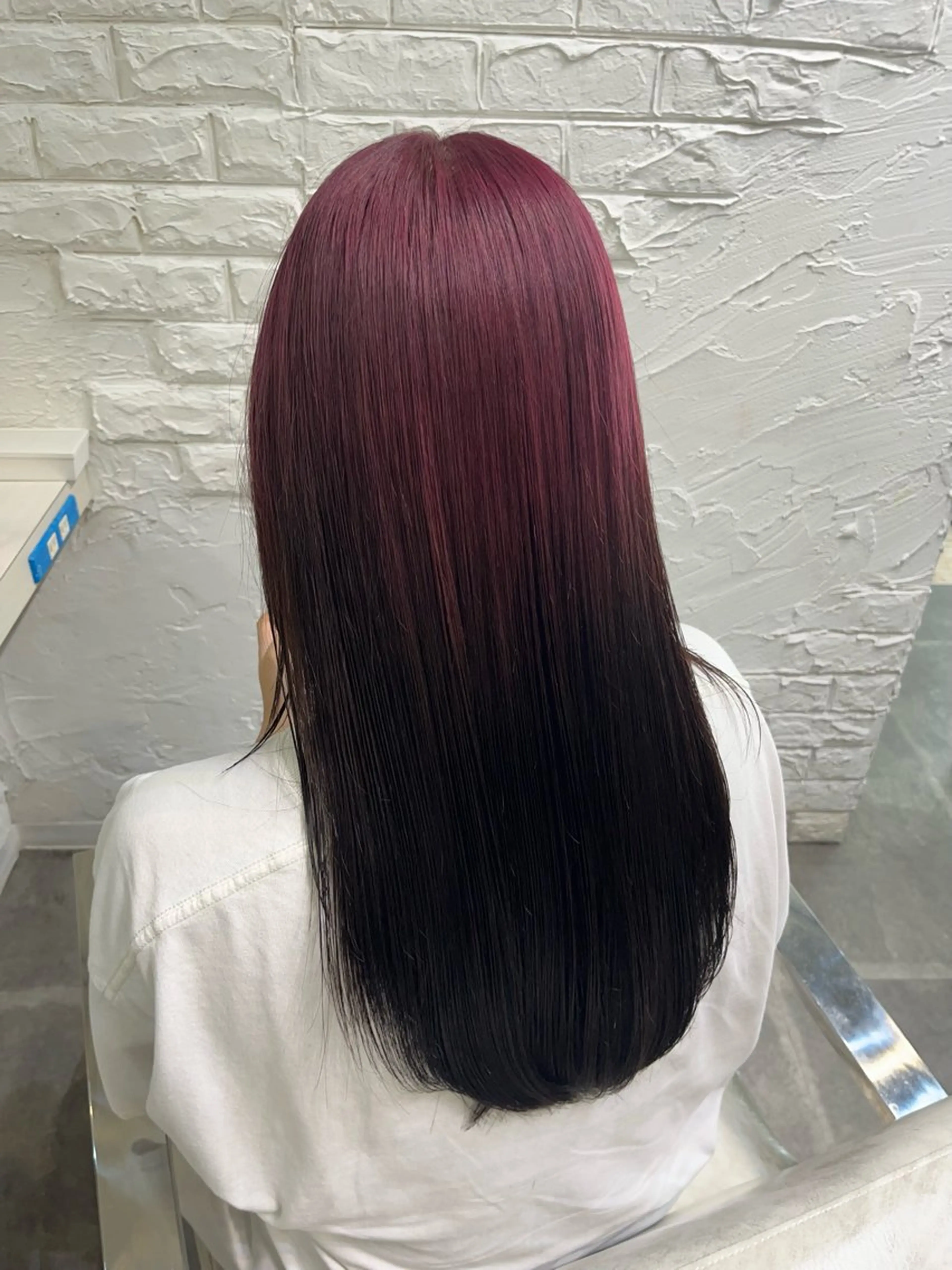 セミロング カラー ヘアカラー uros.所属・🩵aiko / モデル募集中️🩵のヘアスタイル