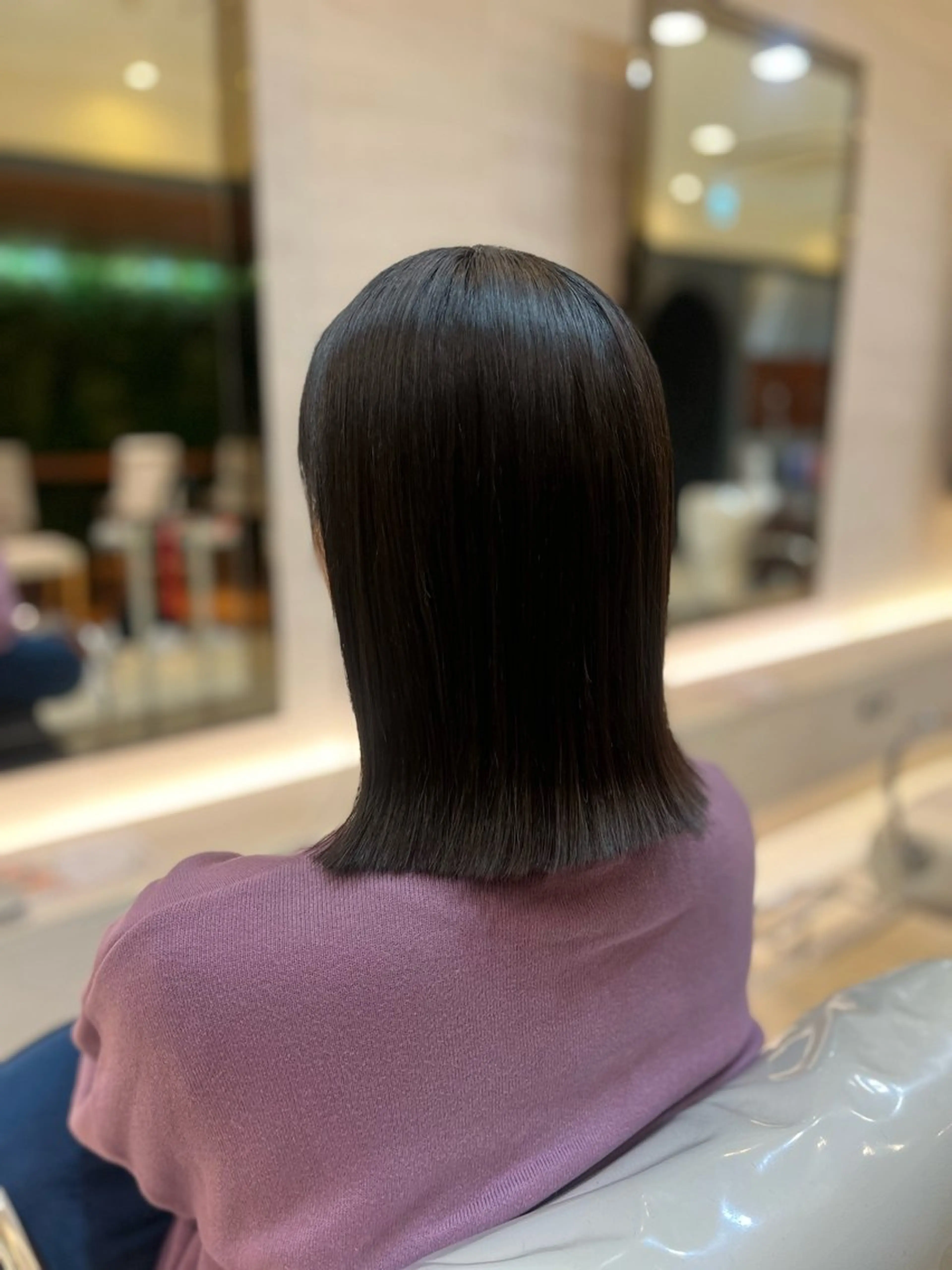 【medium hair🩷】カット✂️+クレンジングシャンプー🧴　¥7500→¥3500の写真