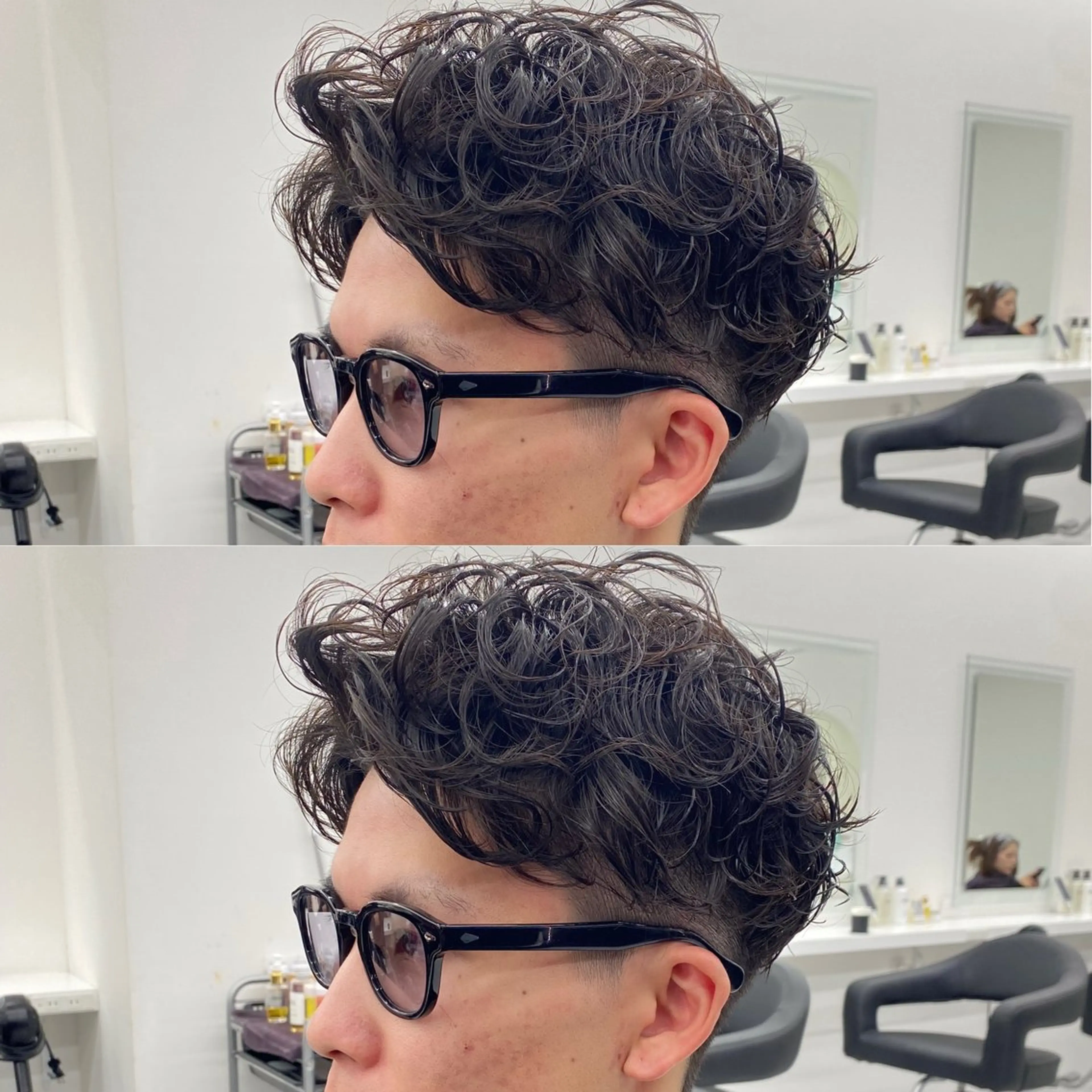 パーマ メンズ カット パーマ トリートメント 🔷似合わせのプロ KUMA🔷のヘアスタイル