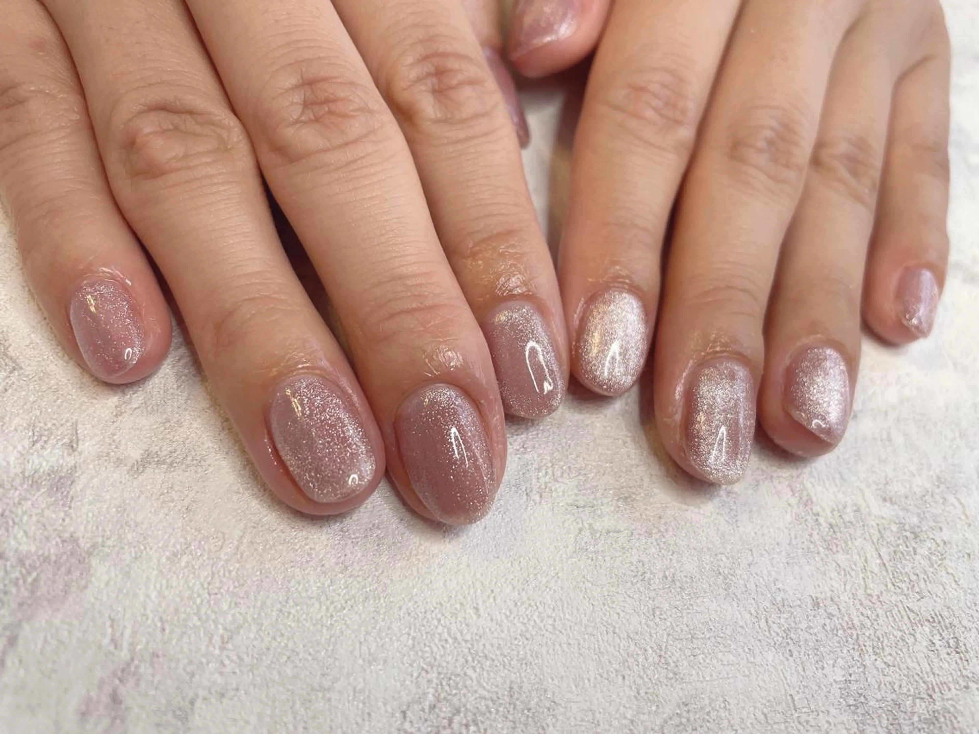 ネイル マグネットネイル マグネットワンカラー ワンカラーネイル Puty Nailのネイルデザイン