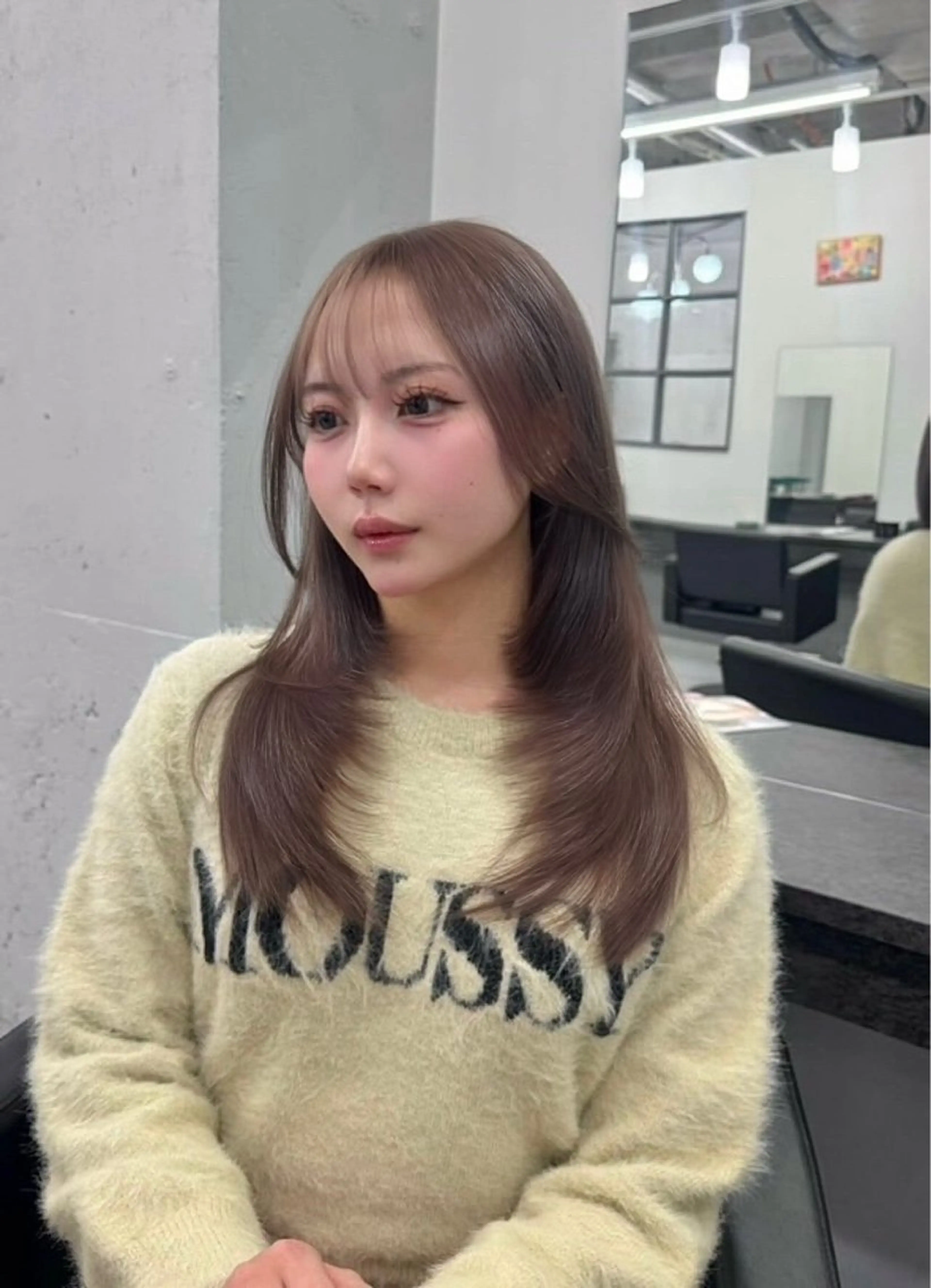 ロング カット ヘアカラー トリートメント レイヤー・ブリーチ kiyotoshiのヘアスタイル