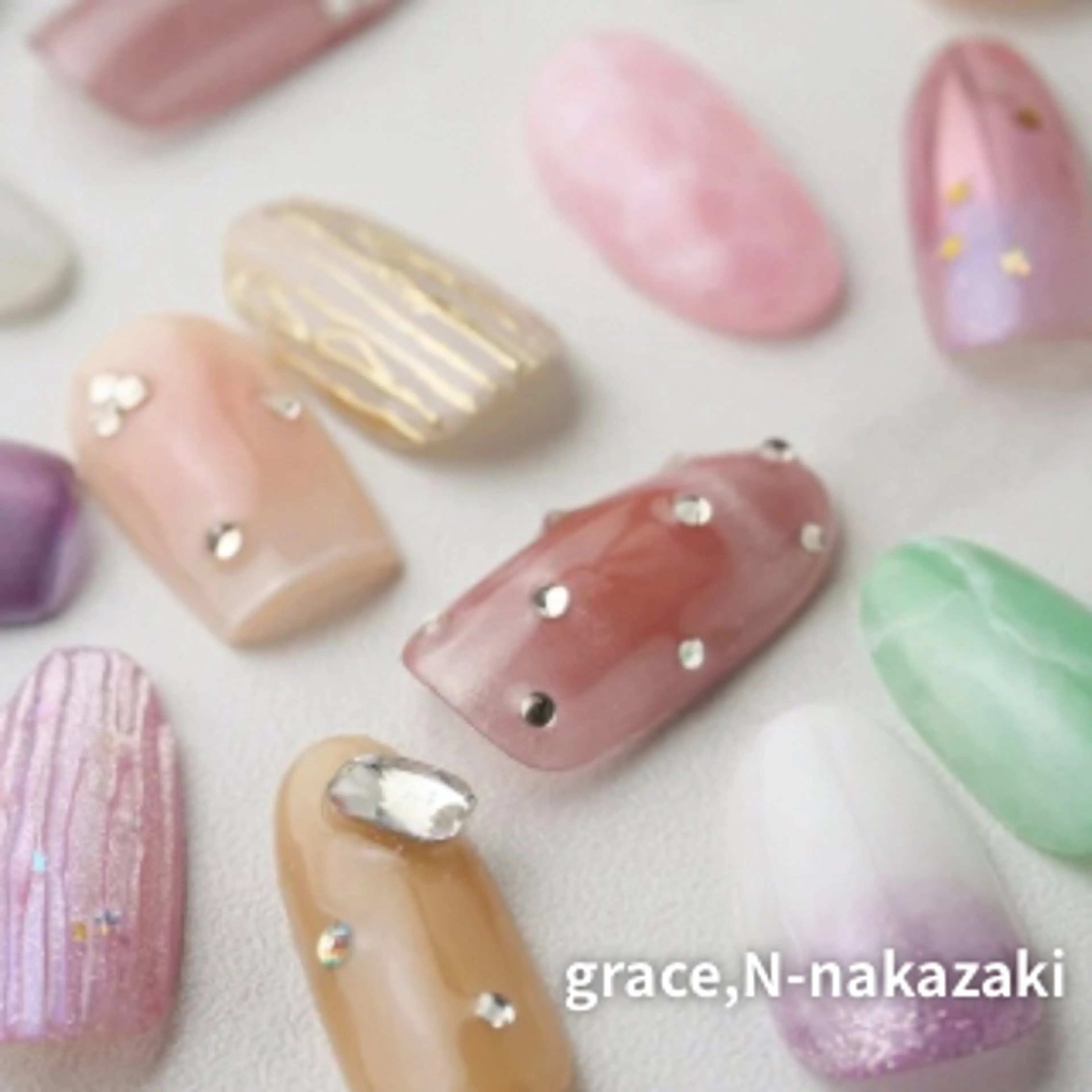 ネイル ハンドネイル grace .N-nakazaki所属・grace,N -nakazaki1のネイルデザイン